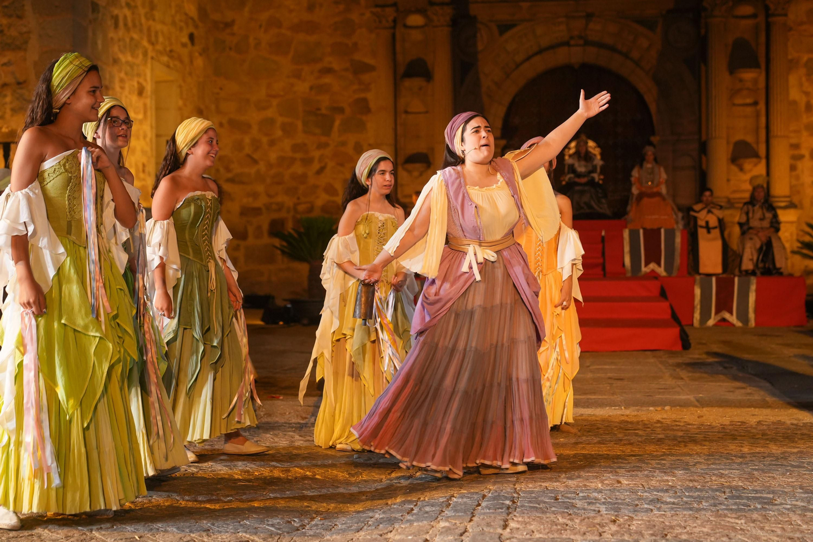 La representación de 'La Vaquera de la Finojosa', en imágenes