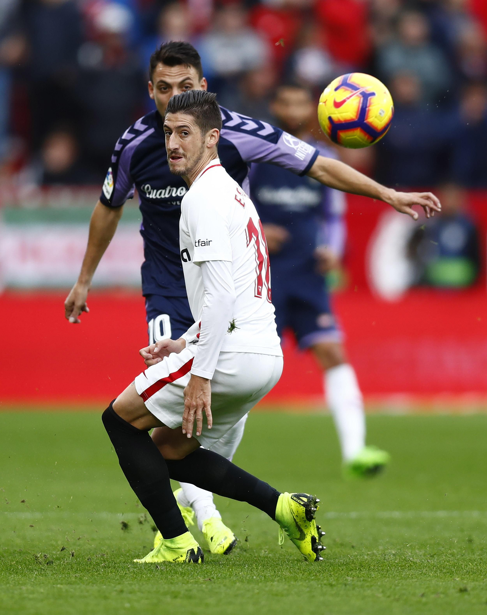 El Sevilla-Valladolid, en imágenes