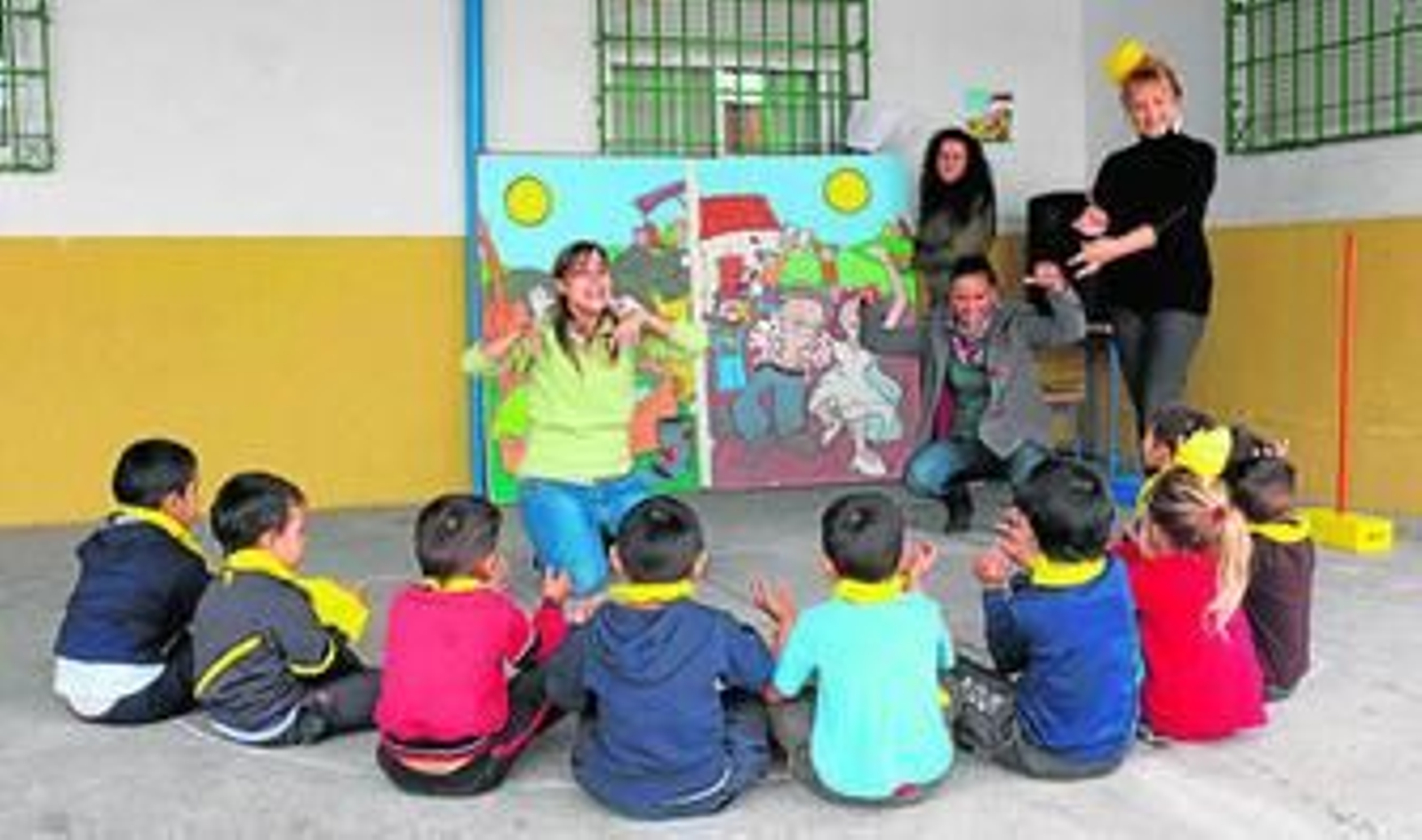Escolares del María de la O preparan actividades para el Día del Pueblo Gitano.
