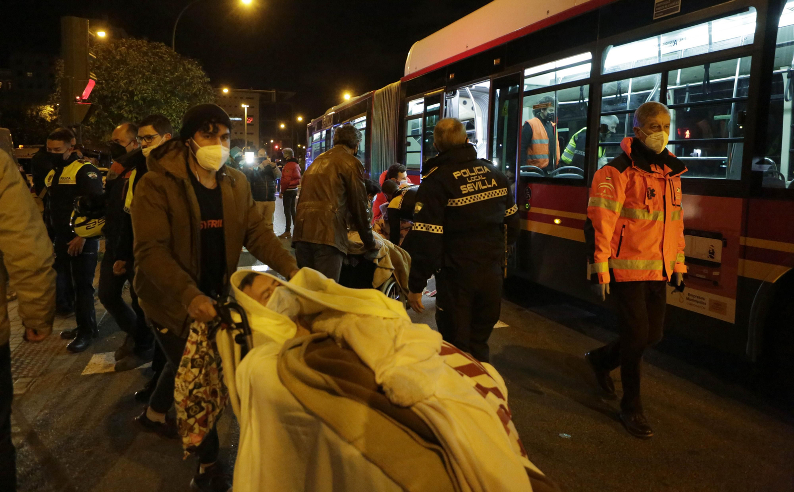 Incendio en residencia de ancianos