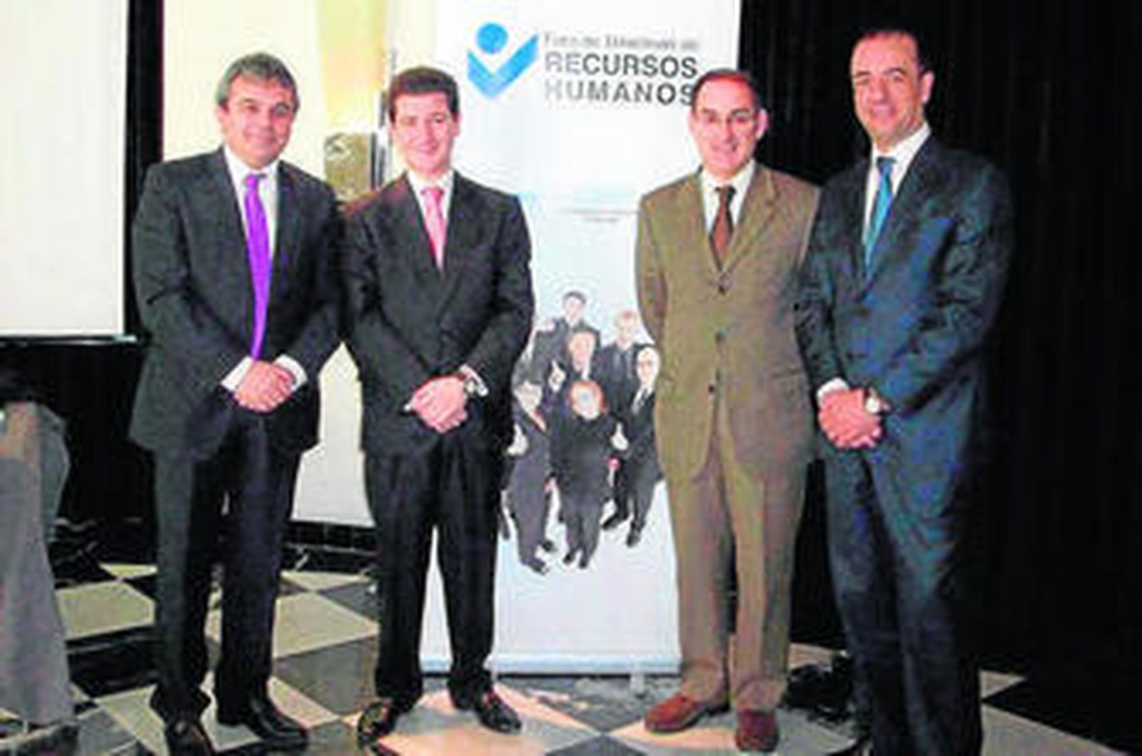 Jesús Fortes, Antonio Peñalver, Javier González de Lara y Pedro García.