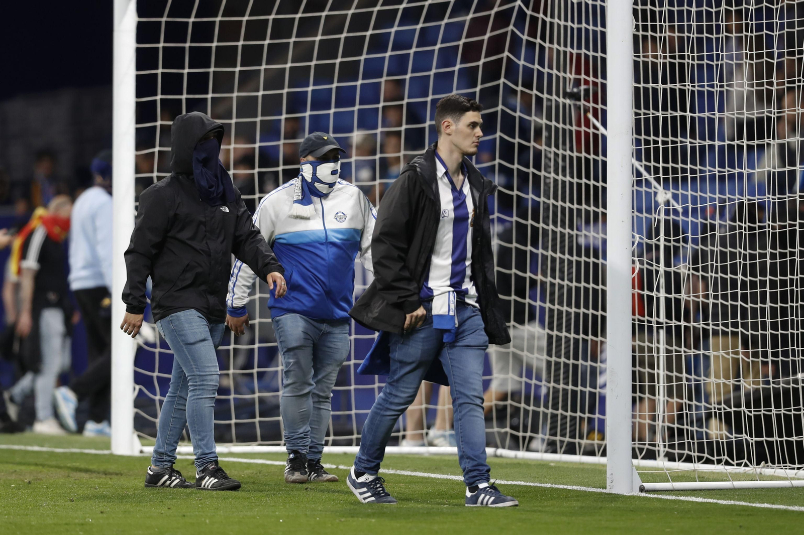 Las fotos de la celebración fallida del Barcelona ante el Espanyol