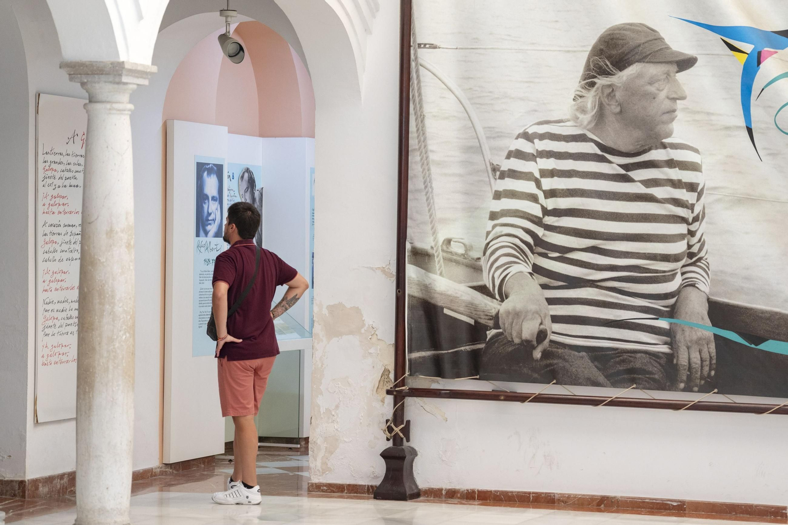 Imagen del interior de la Fundación Alberti.