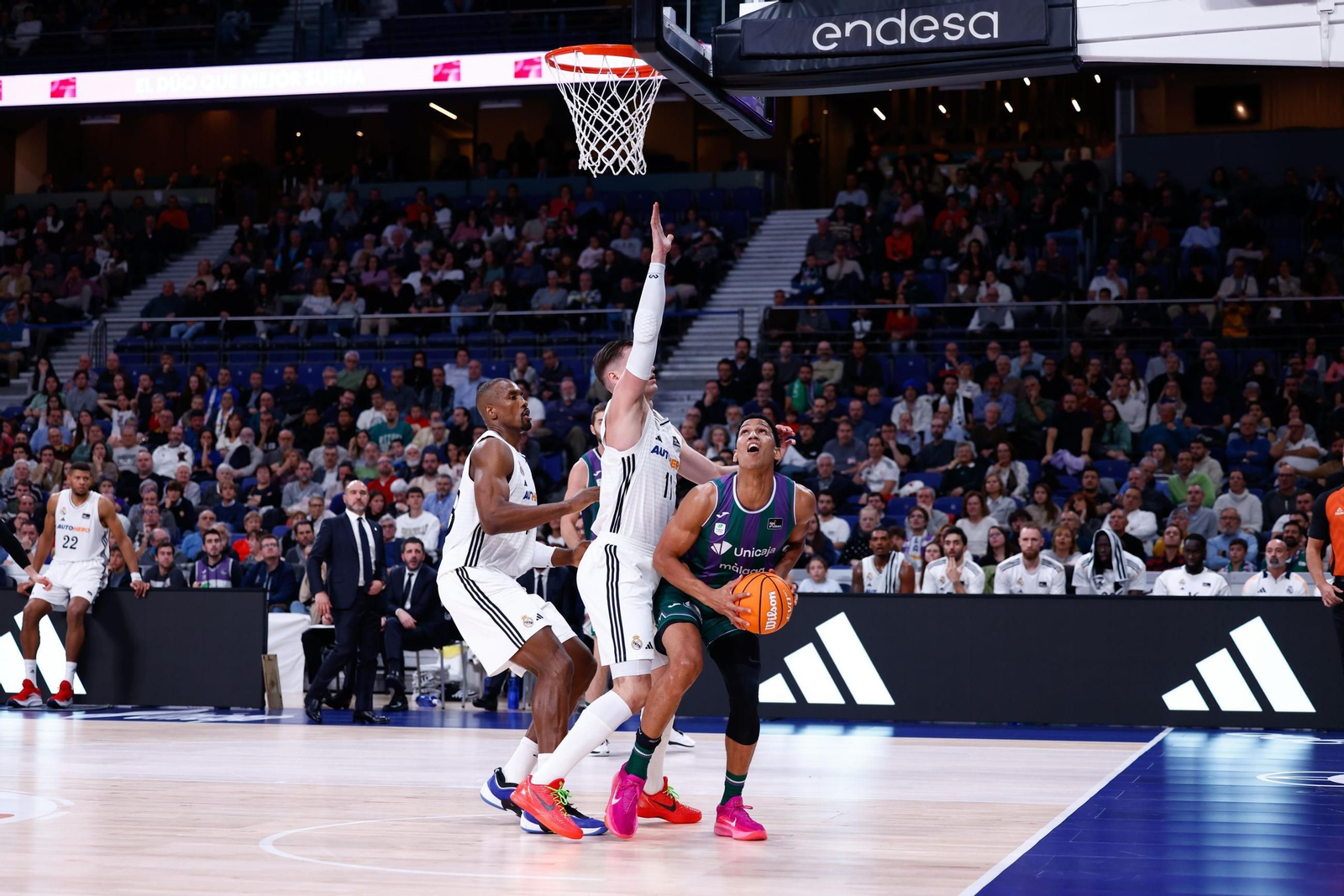 El Real Madrid-Unicaja, en fotos