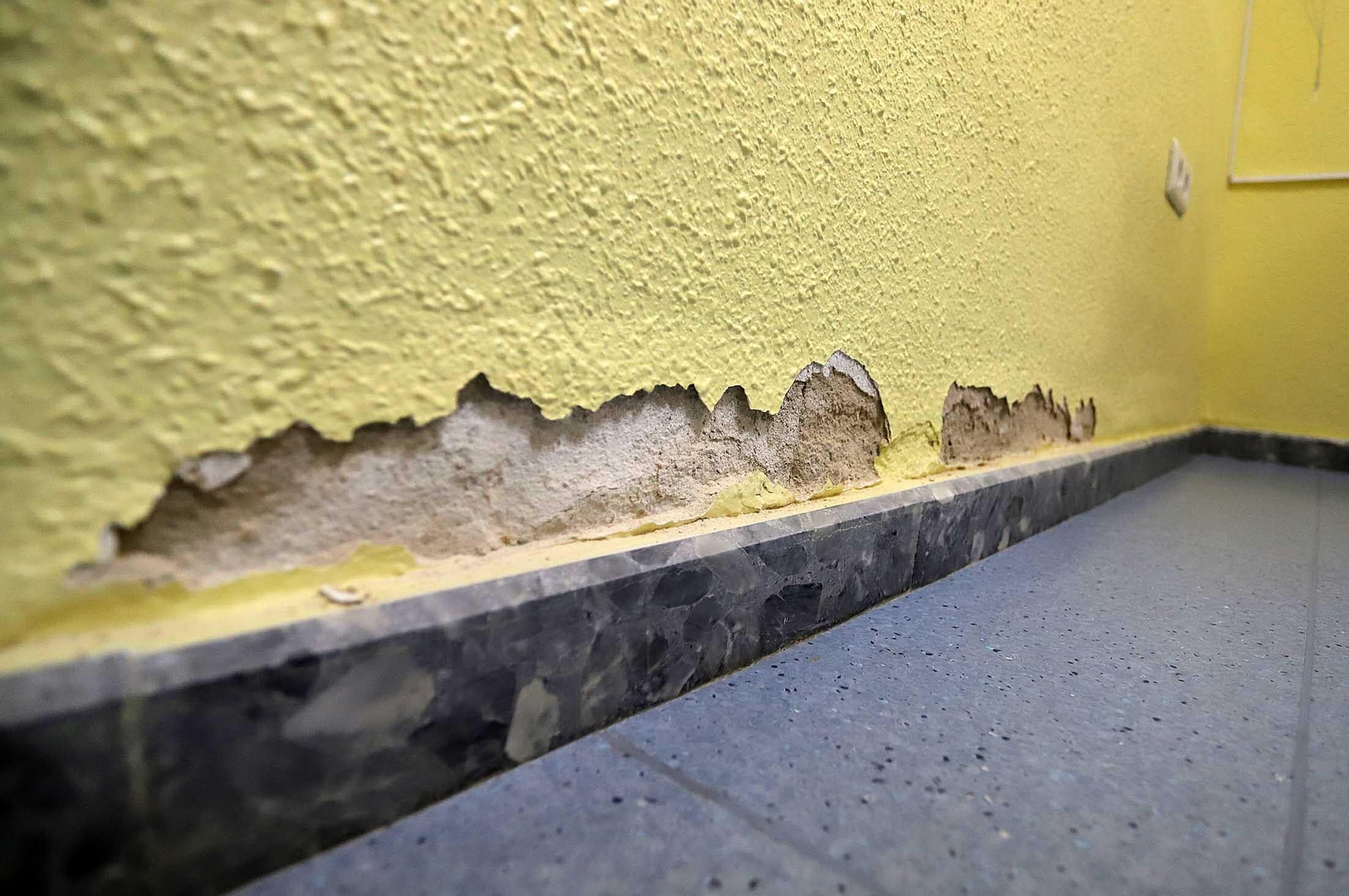 Imágenes del mal estado en el que se encuentra la Unidad de Salud Mental de la Plaza Houston