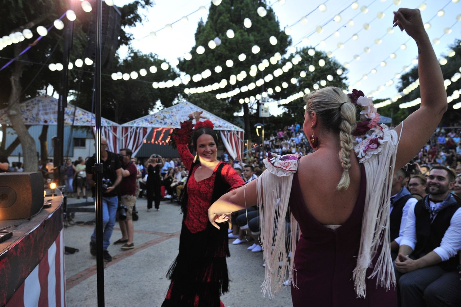 Las sevillanas reinaron en el recinto.