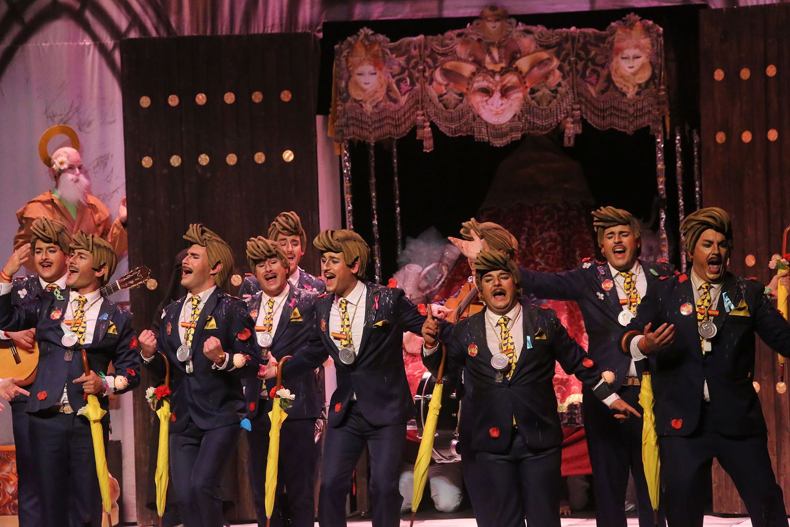 Las imágenes de la segunda sesión de semifinales del Carnaval Colombino 2019