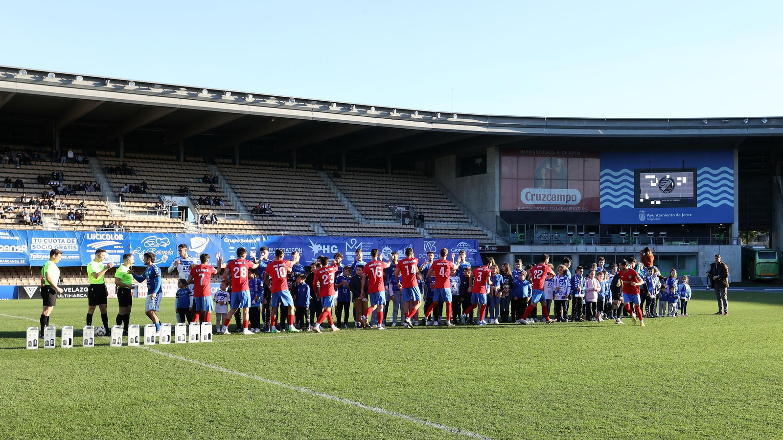 Xerez DFC contra CD Estepona en Chapín