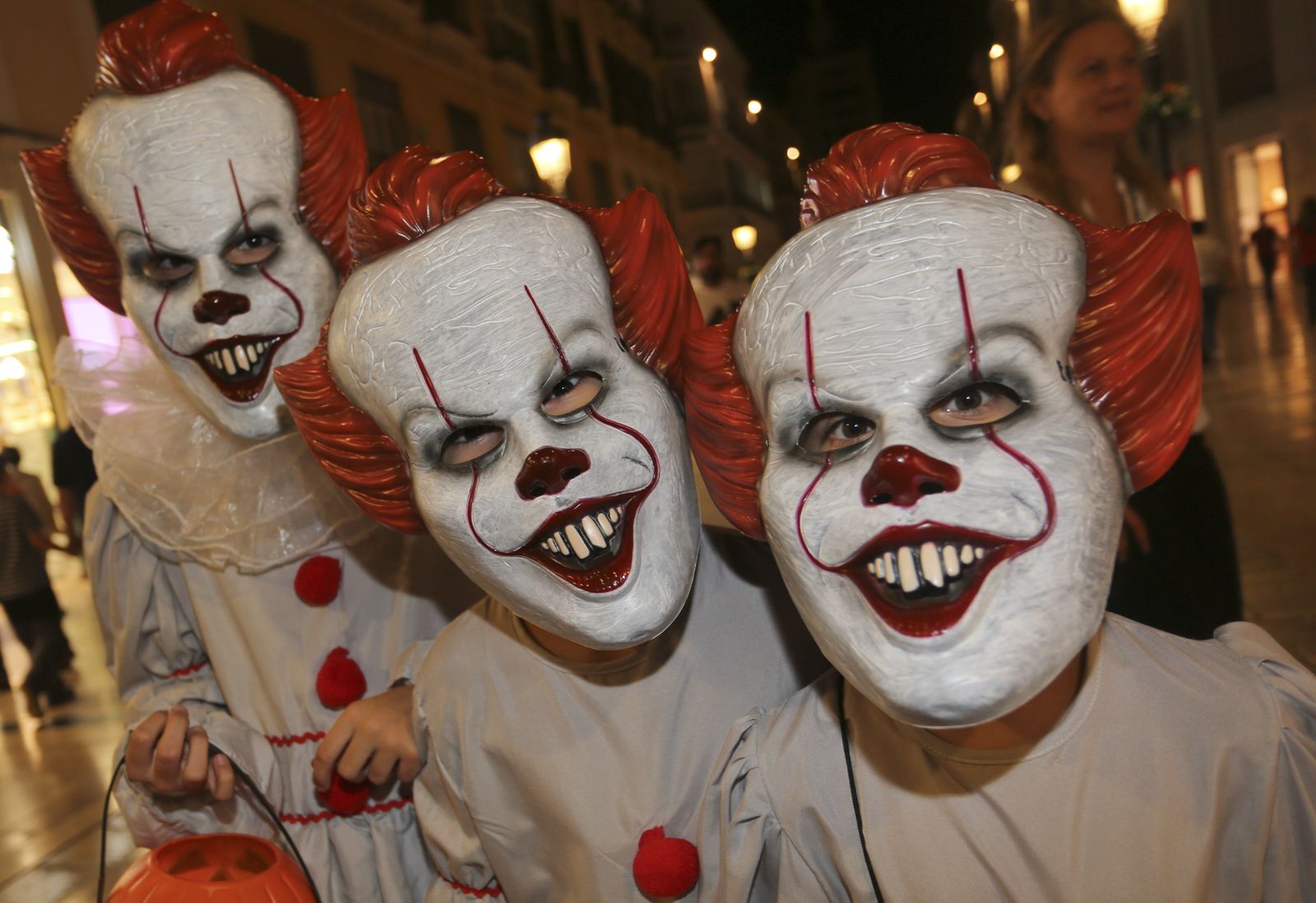 Las fotos de la noche de Halloween en Málaga