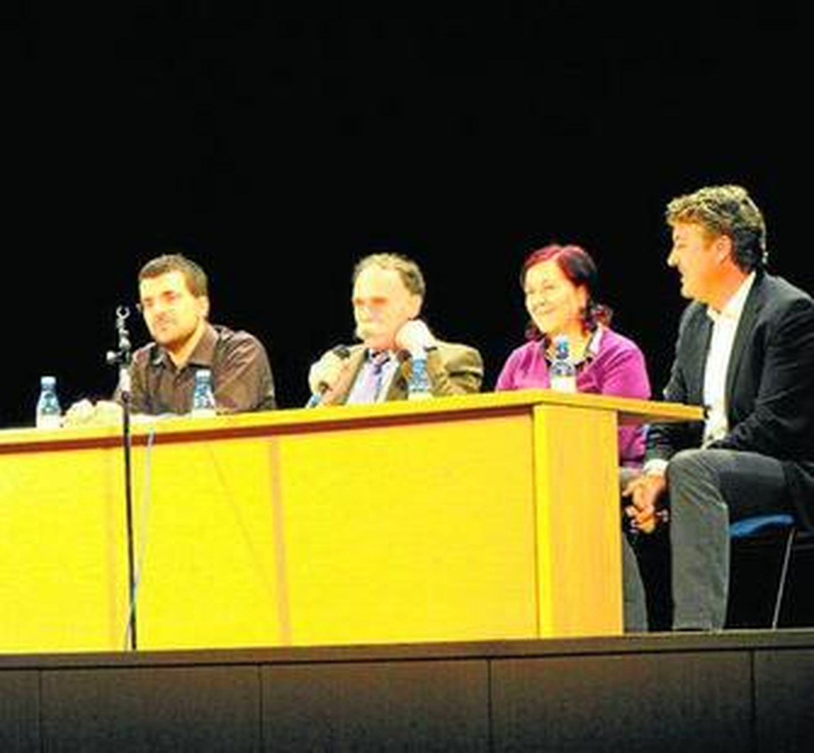 El delegado de Igualdad, Luis López, asistió al festival.