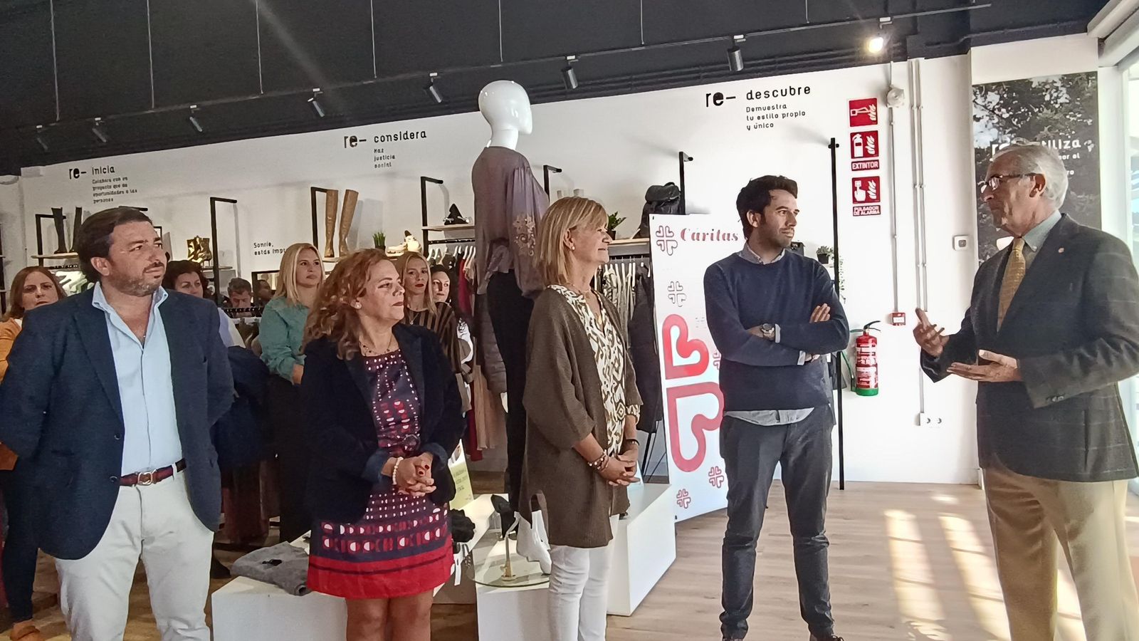 Imagen de parte del interior de la tienda.