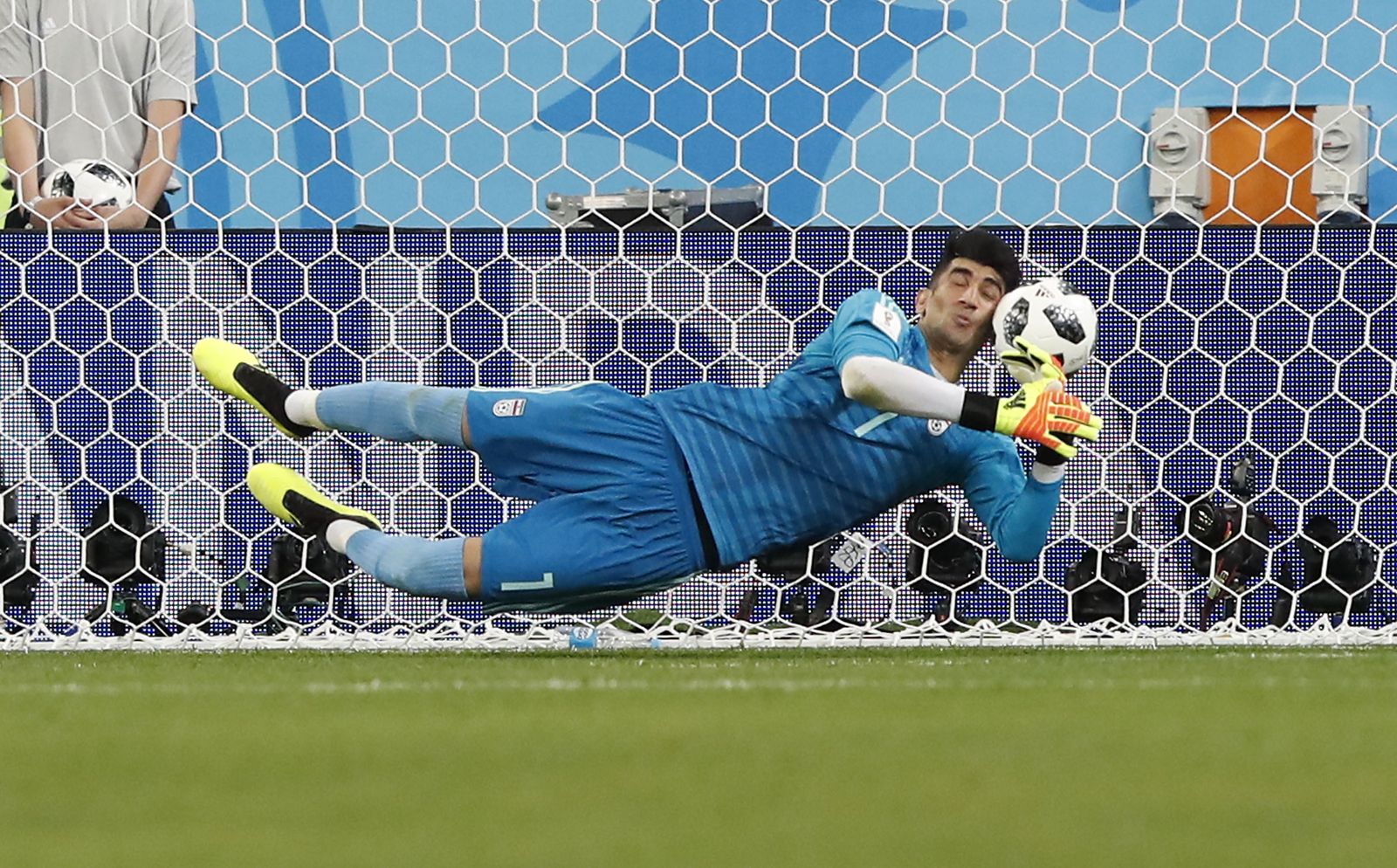 Las imágenes del Irán-Portugal