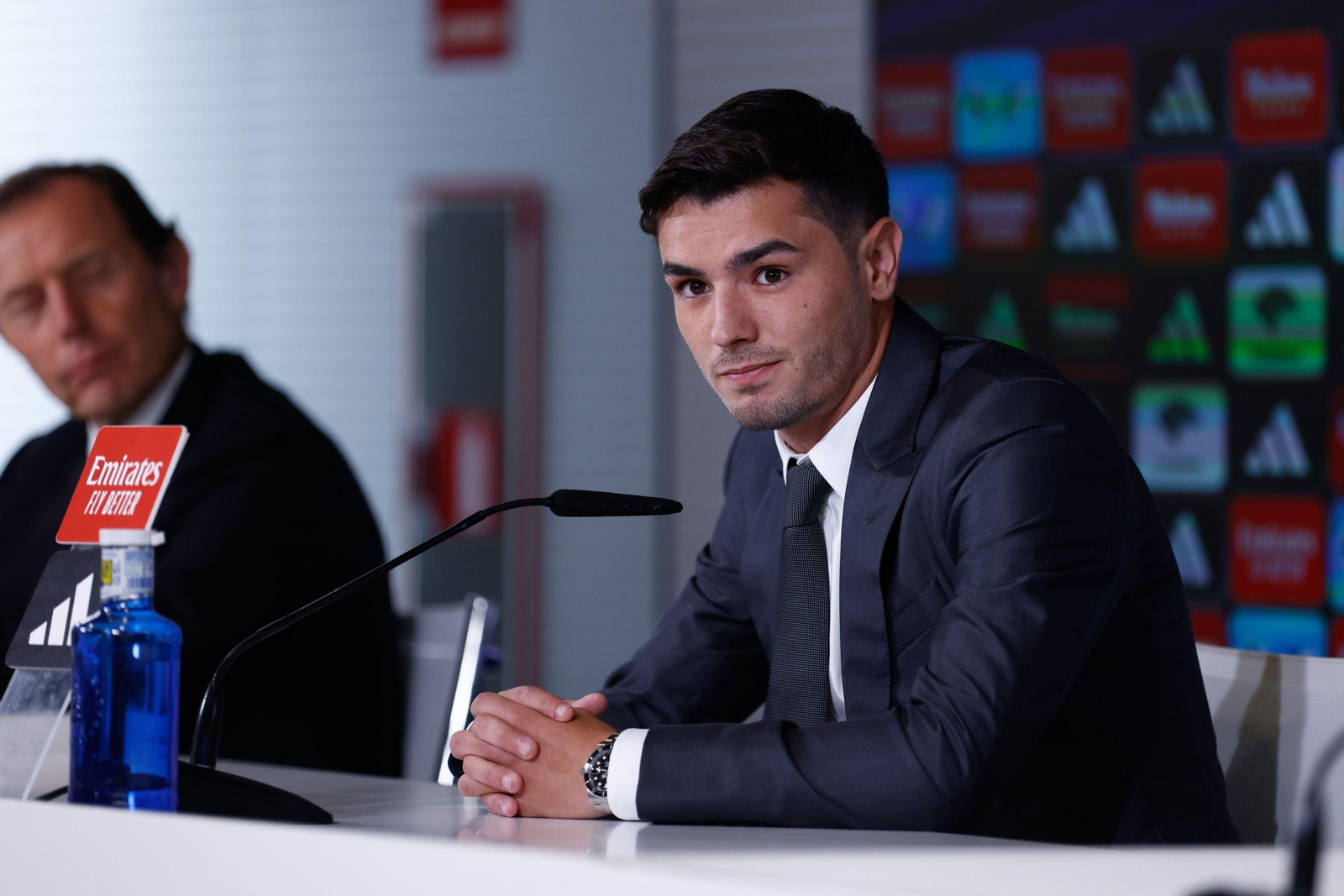 El regreso de Brahim Díaz al Real Madrid, en fotos