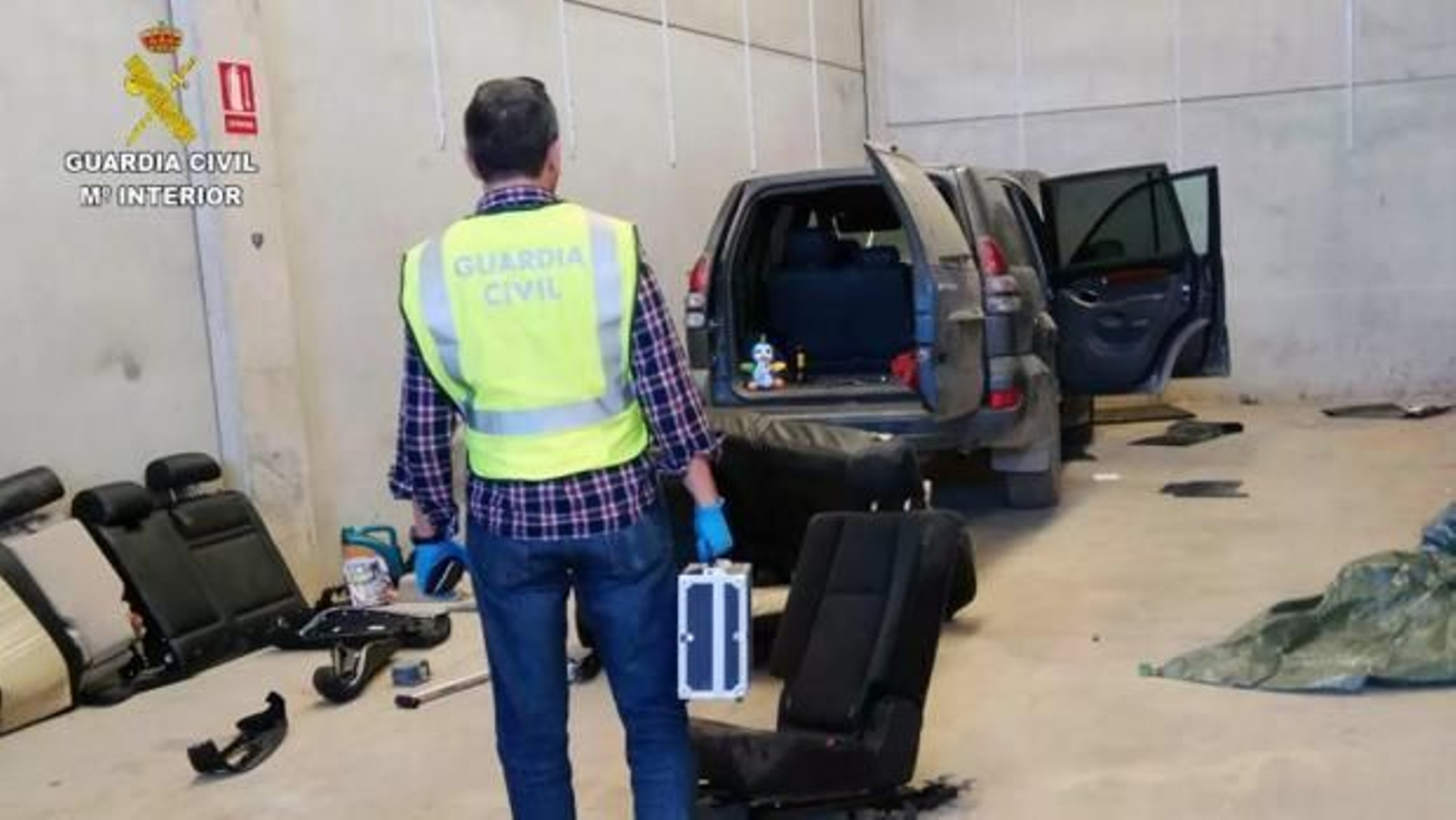 Operación de la Guardia Civil.