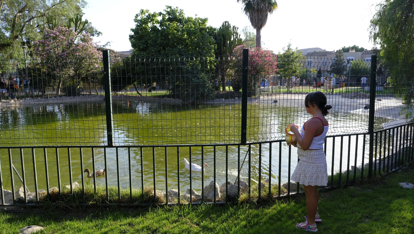 Inauguración del Parque de los Derechos Humanos, en Villa Inés (Huércal de Almería), en imágenes