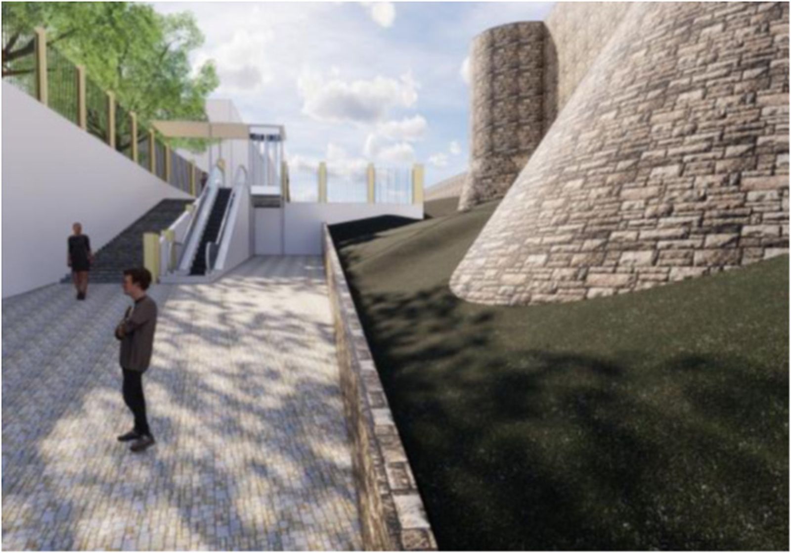 Otra perspectiva del proyecto.