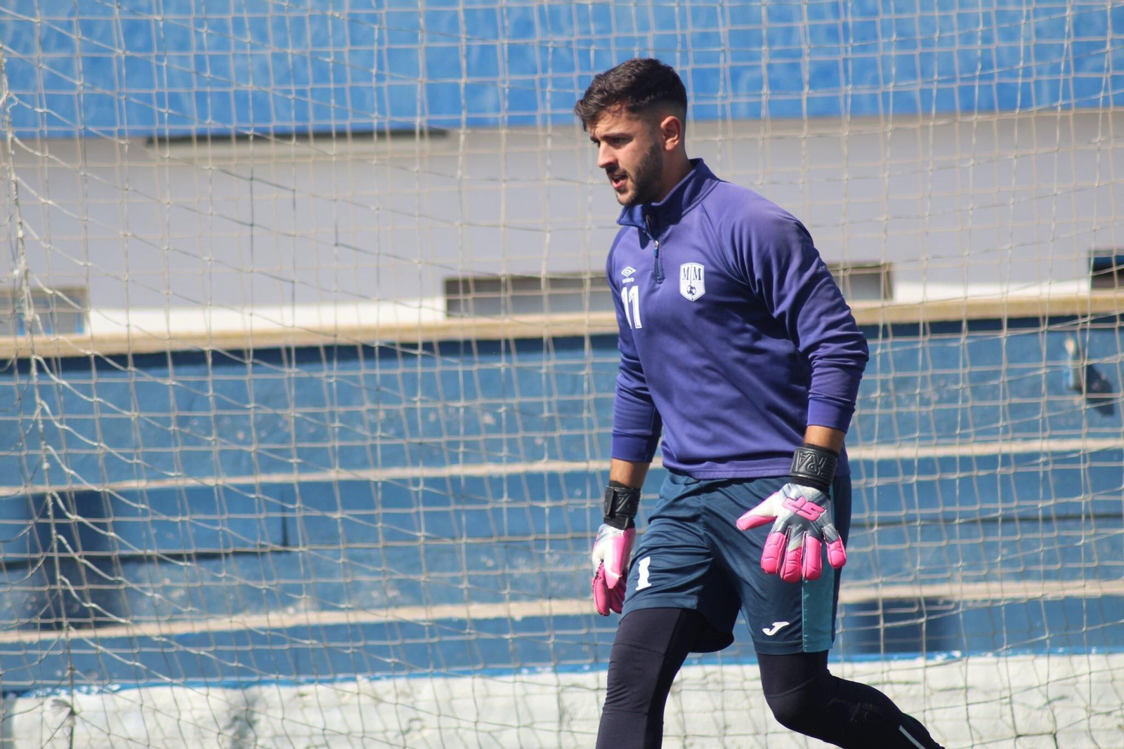 Rodri Gea, en un entrenamiento con el Mar Menor Rodri Gea, en un entrenamiento con el Mar Menor
