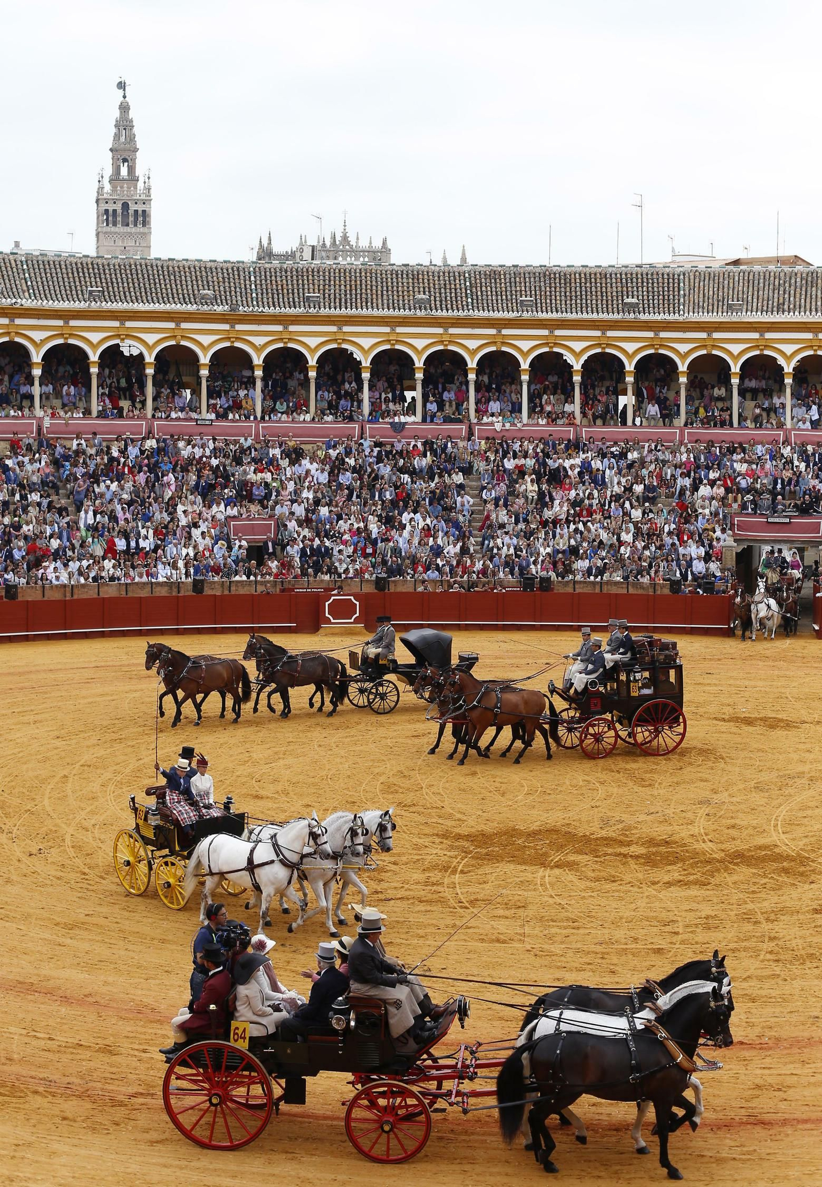 La 34º exhibición de enganches de la Feria de Sevilla en imágenes