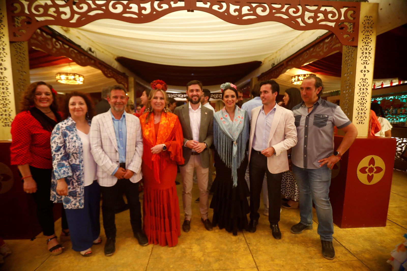 Las recepciones del miércoles de la Feria de Córdoba, en imágenes