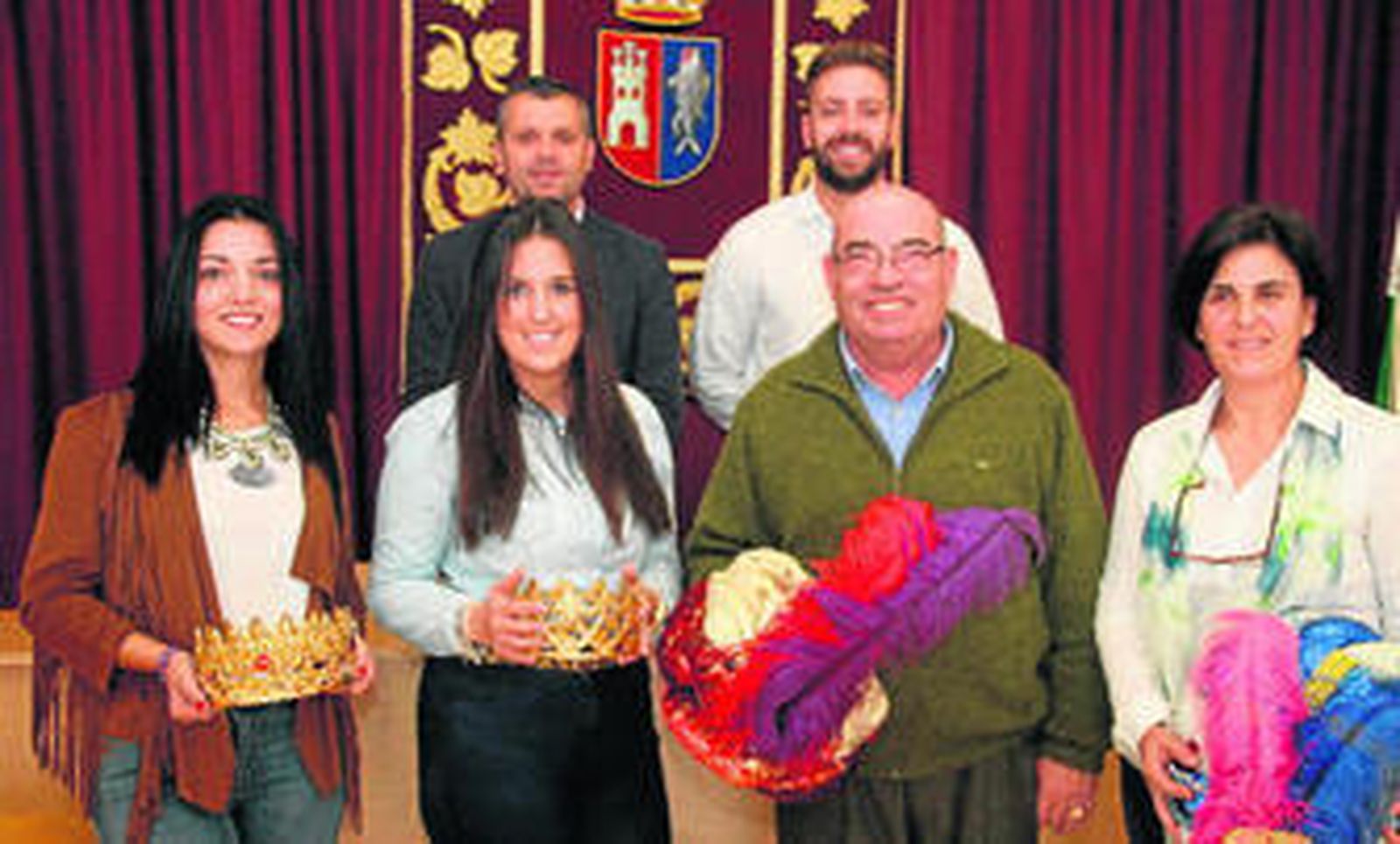 El salón de plenos acogió la presentación de los Reyes Magos y la Cartera.