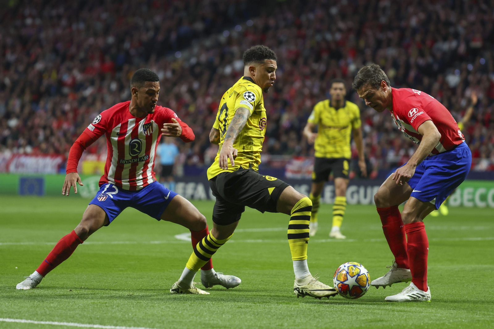 El Atlético de Madrid - Borussia Dortmund, en fotos