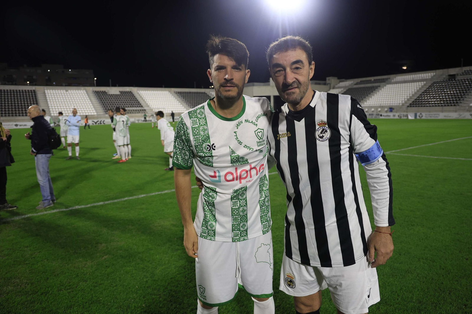 Las fotos del homenaje al ex jugador de la Balona Edu Mena en La Línea