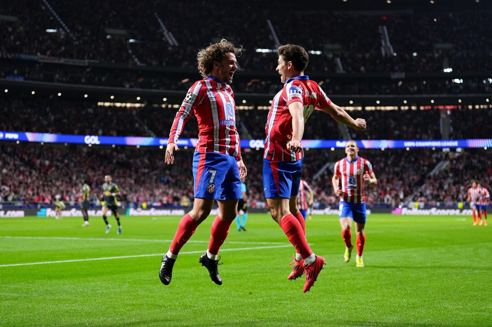 Las mejores imágenes del Atlético de Madrid en su duelo contra el Lille
