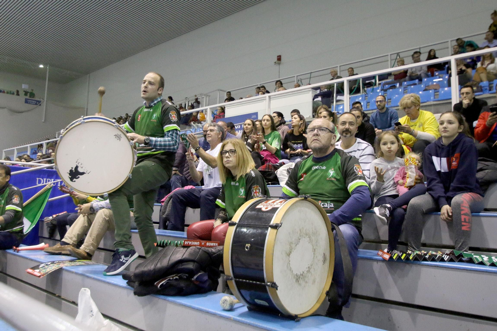 Imágenes del partido de voleibol Unicaja Almería-Ushuaia Ibiza