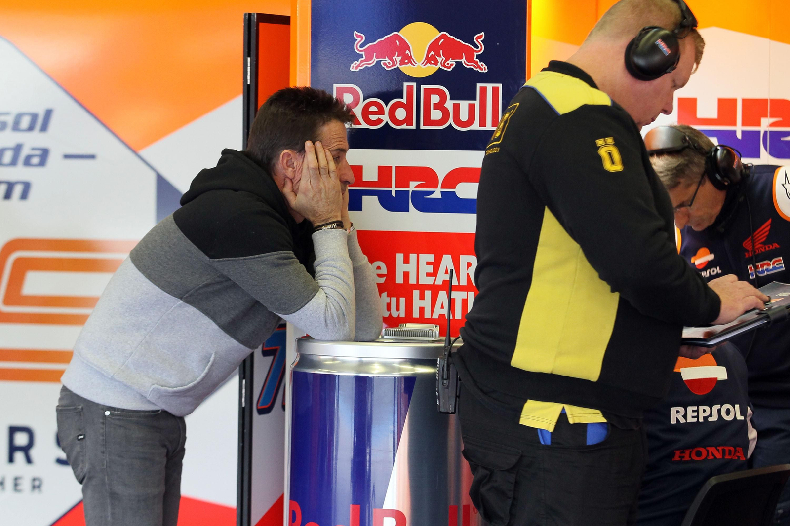 Primer día de los equipos de MotoGP en Jerez