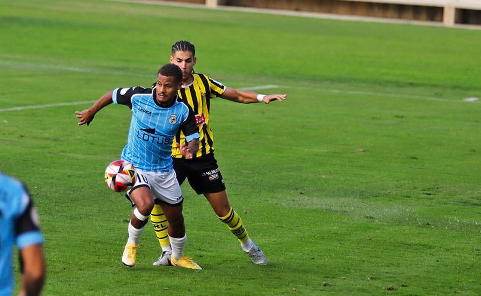 João Pedro, en la visita de la Balona a Lepe