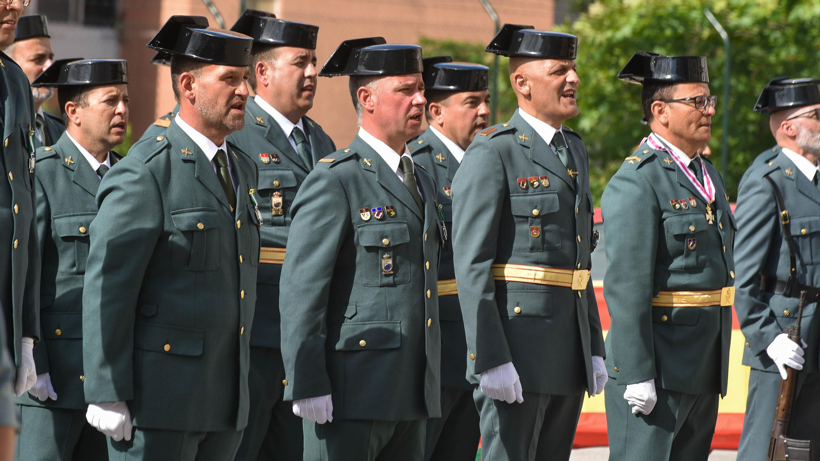 Fotos del acto por el 179 aniversario de la creación de la Guardia Civil en la Comandancia de Algeciras
