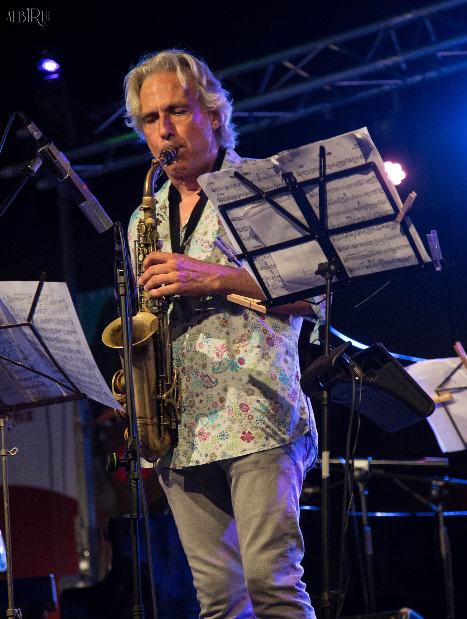 El saxofonista Perico Sambeat (Godella, Valencia, 1962).