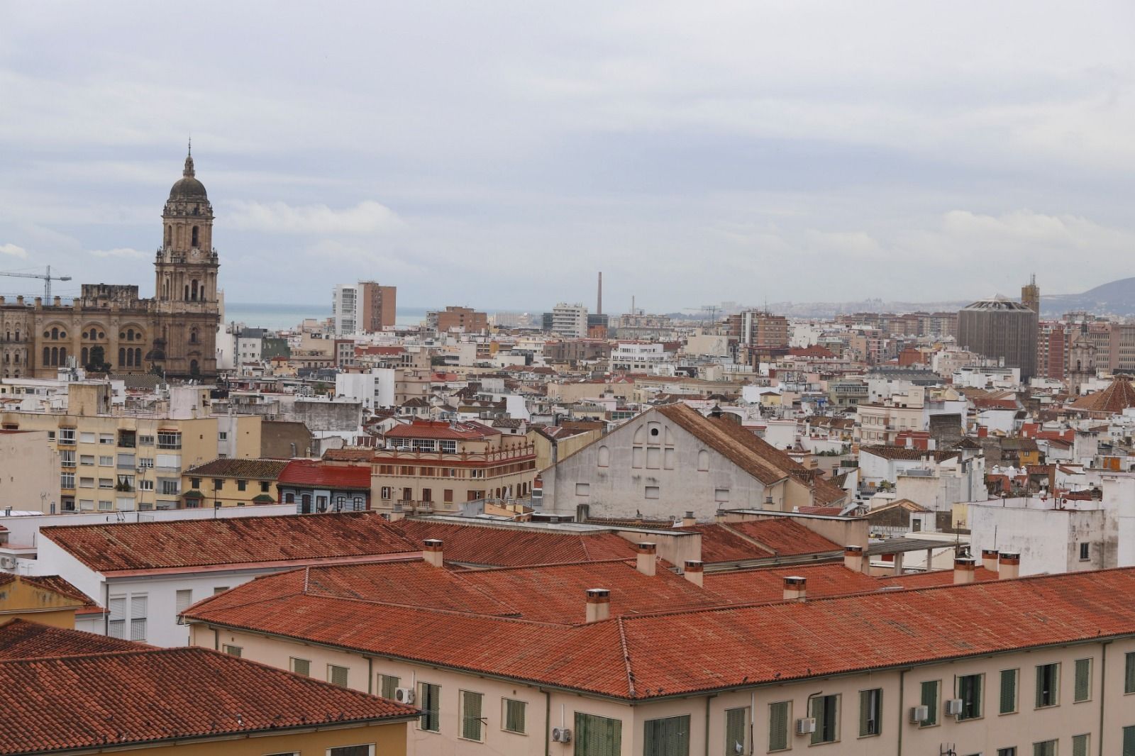 Vista del Centro de Málaga.