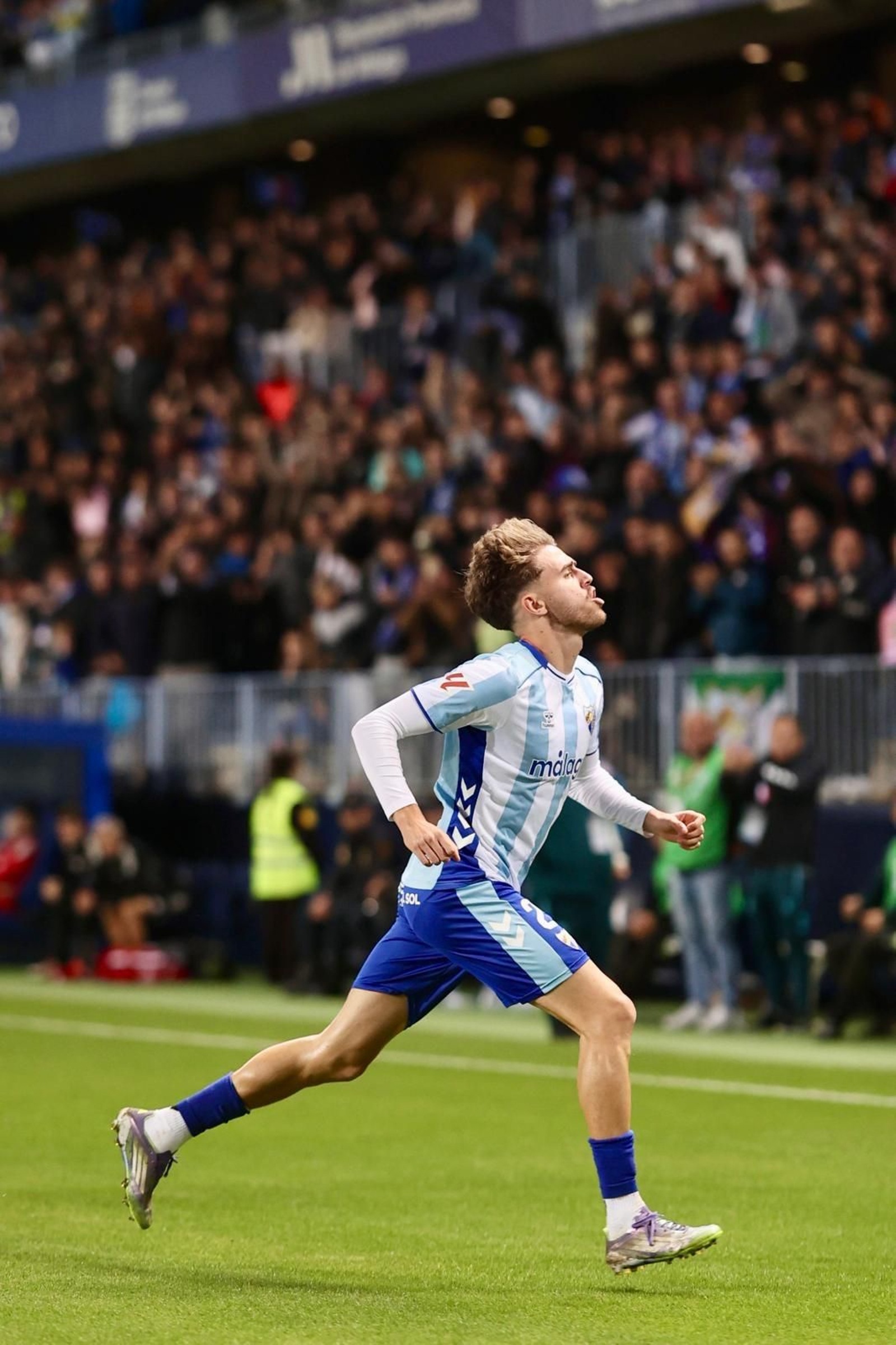 El Málaga CF-Mirandés, en fotos