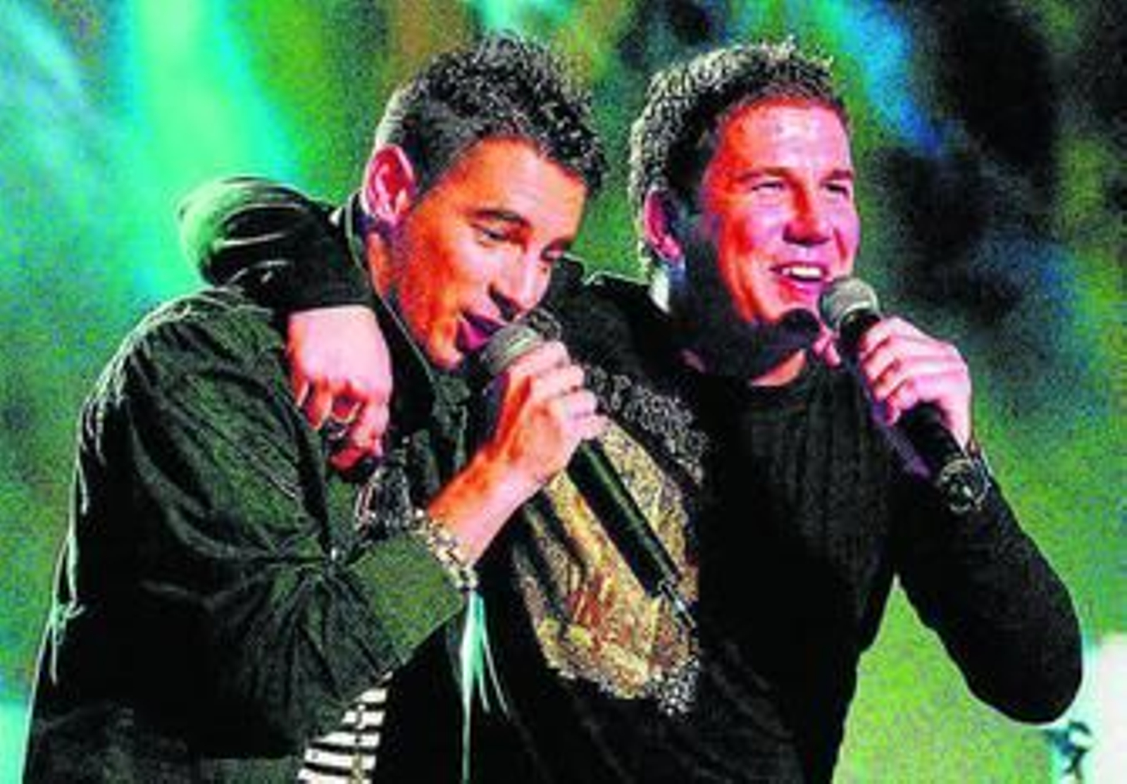 El dúo gaditano Andy & Lucas, durante una actuación.