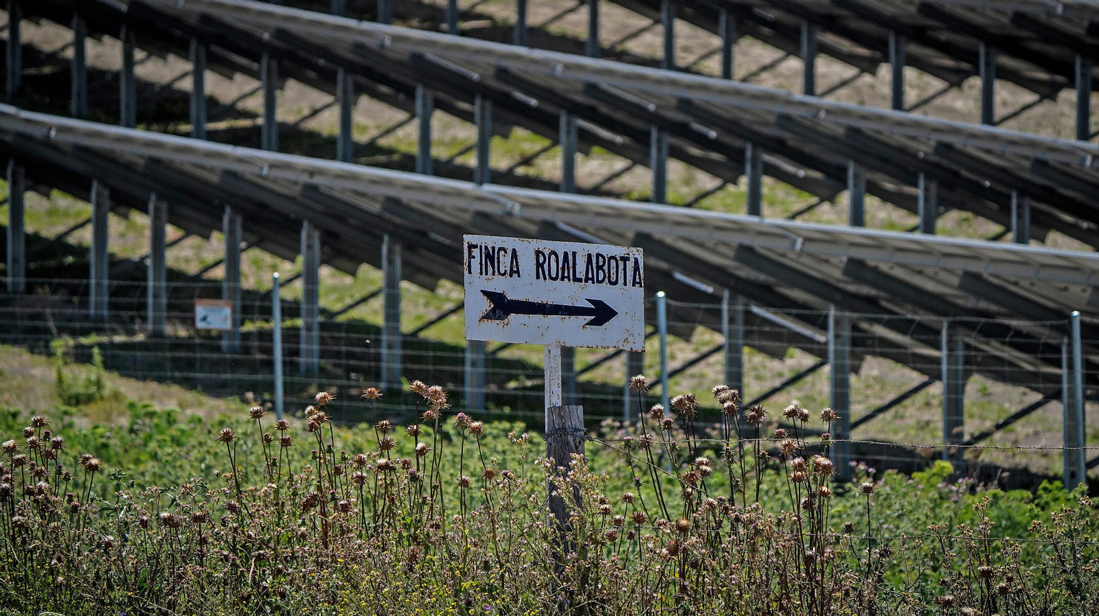 Imágenes de las plantas fotovoltaicas de Jerez
