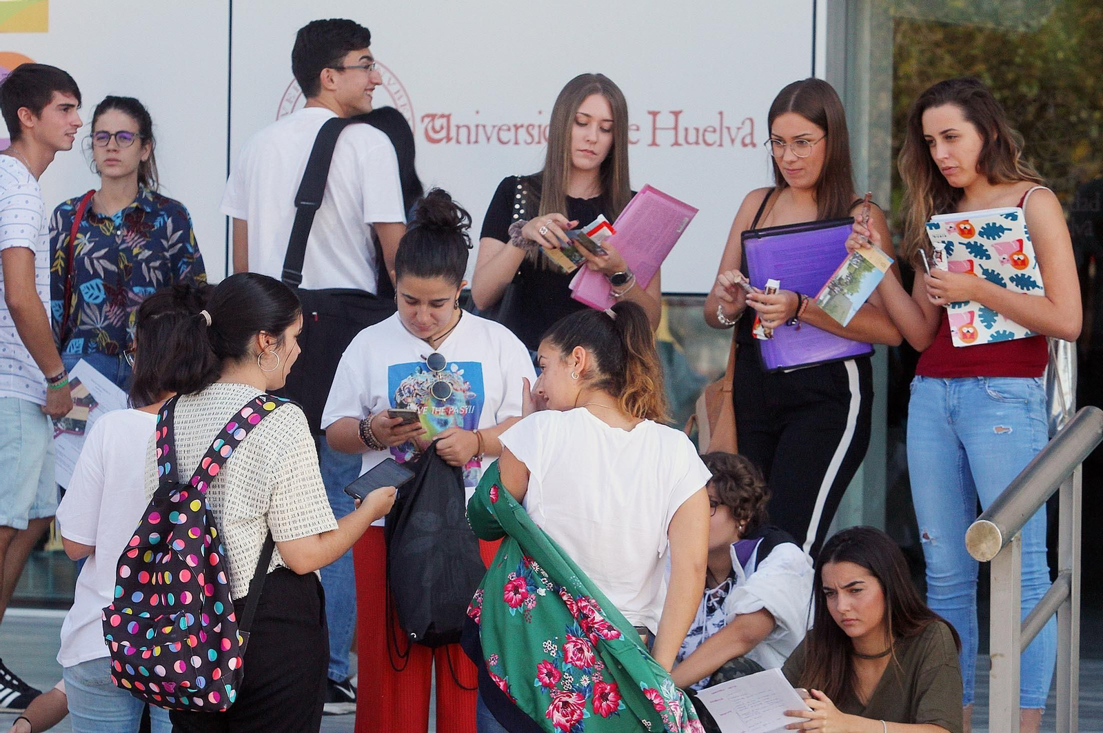 Pruebas de selectividad en la UHU