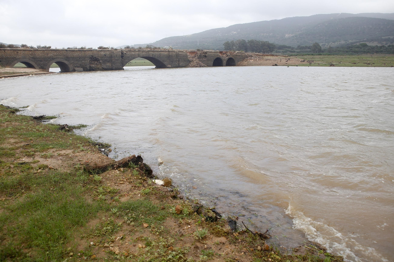 El embalse de Charco Redondo, en Los Barrios.