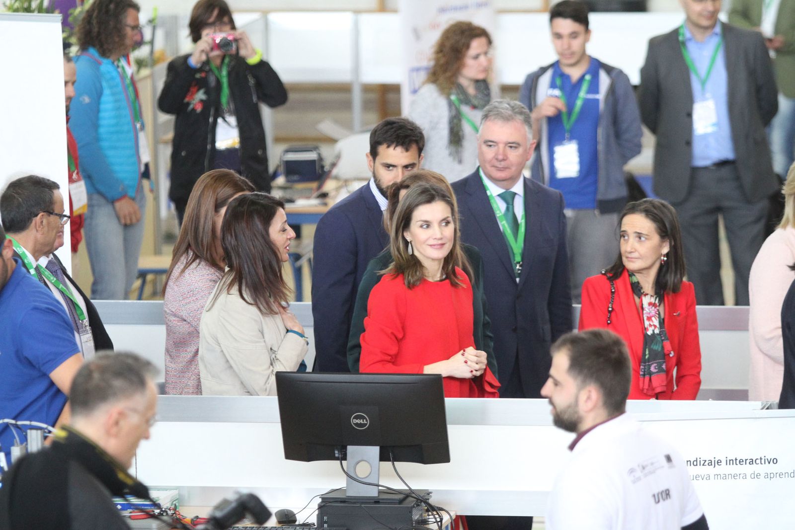 Imágenes de la visita de la reina Letizia a Huelva