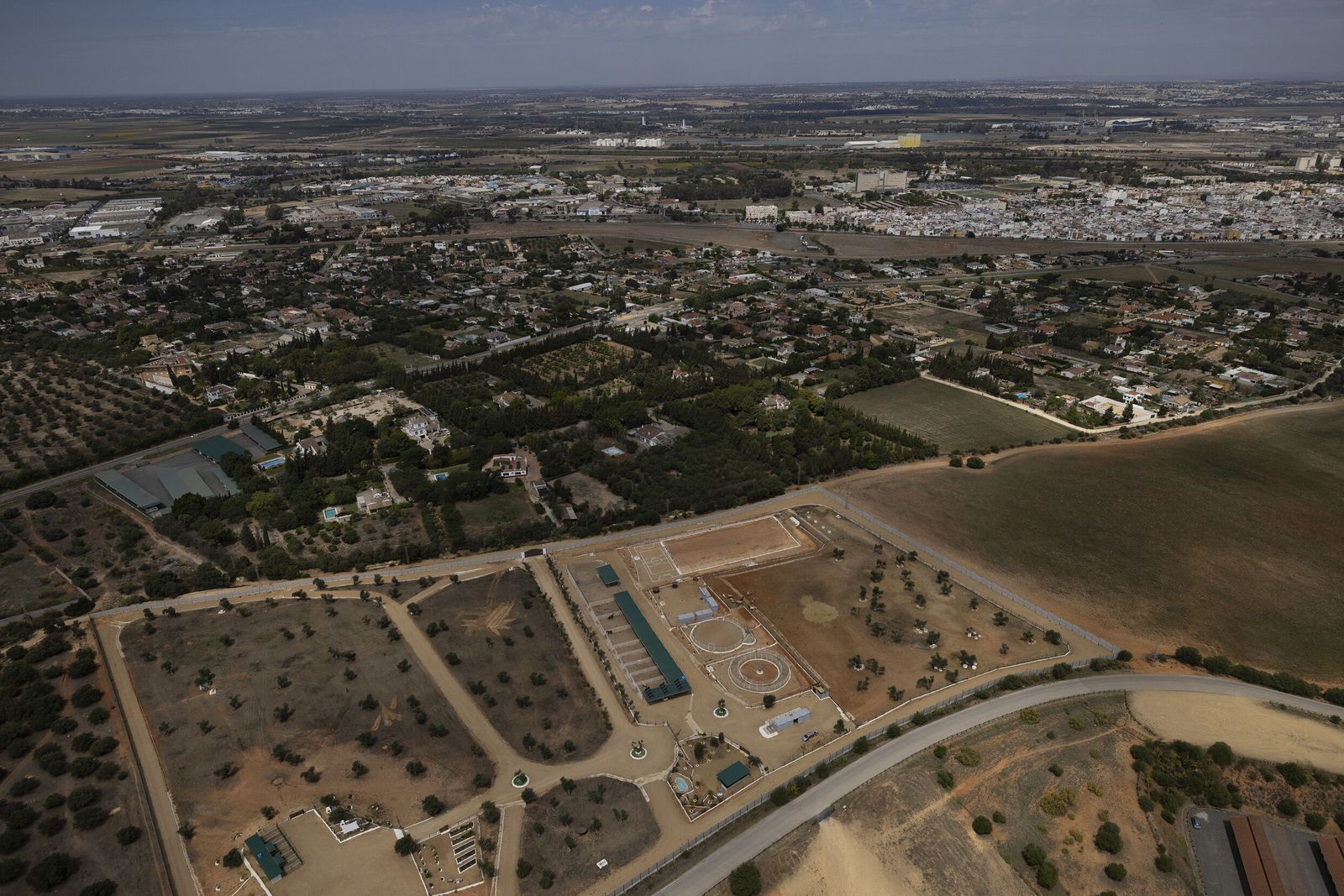 Sevilla desde el helicóptero de la Policía Nacional