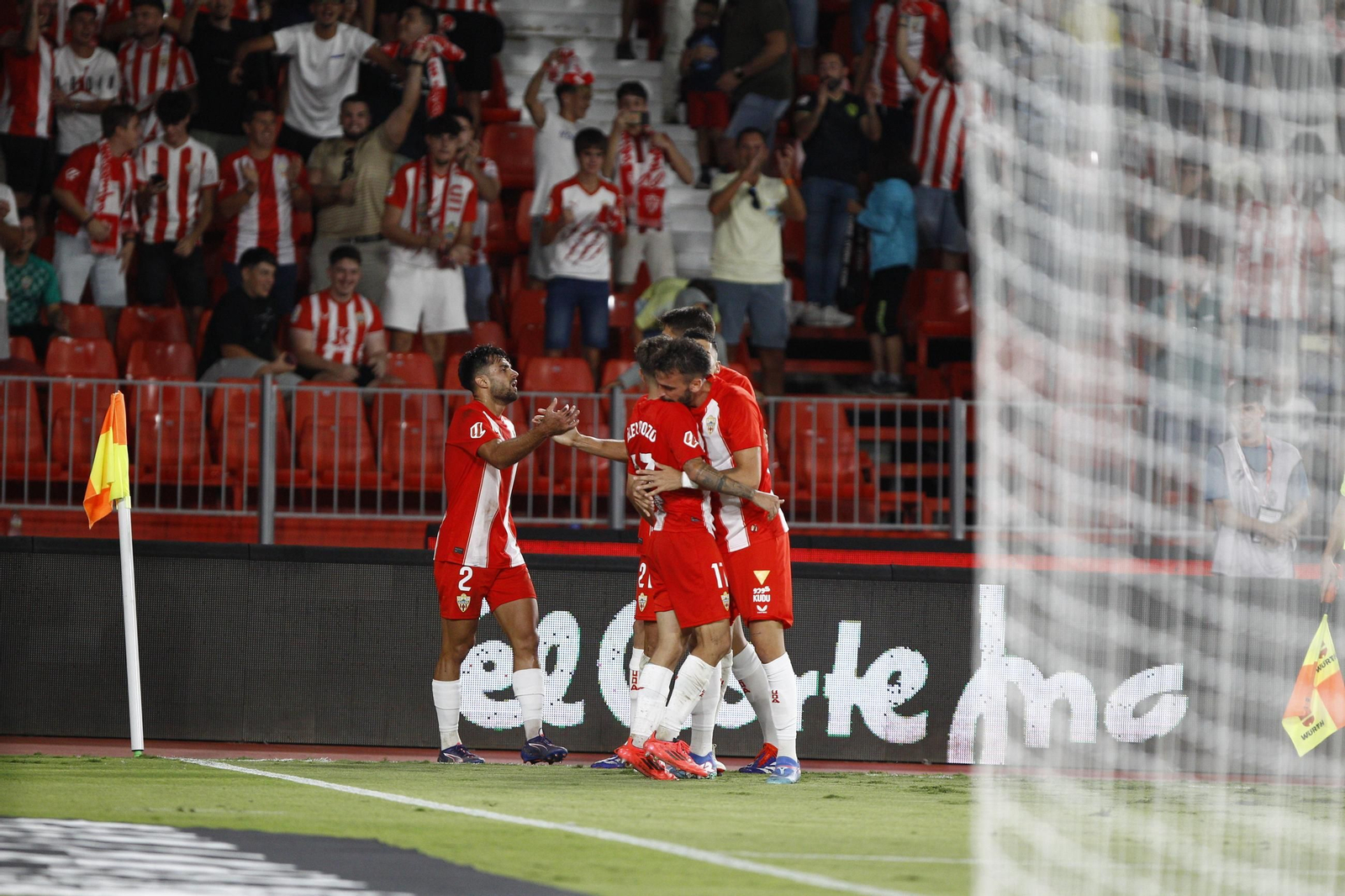 La victoria de la U.D. Almería ante el Real Burgos, en imágenes