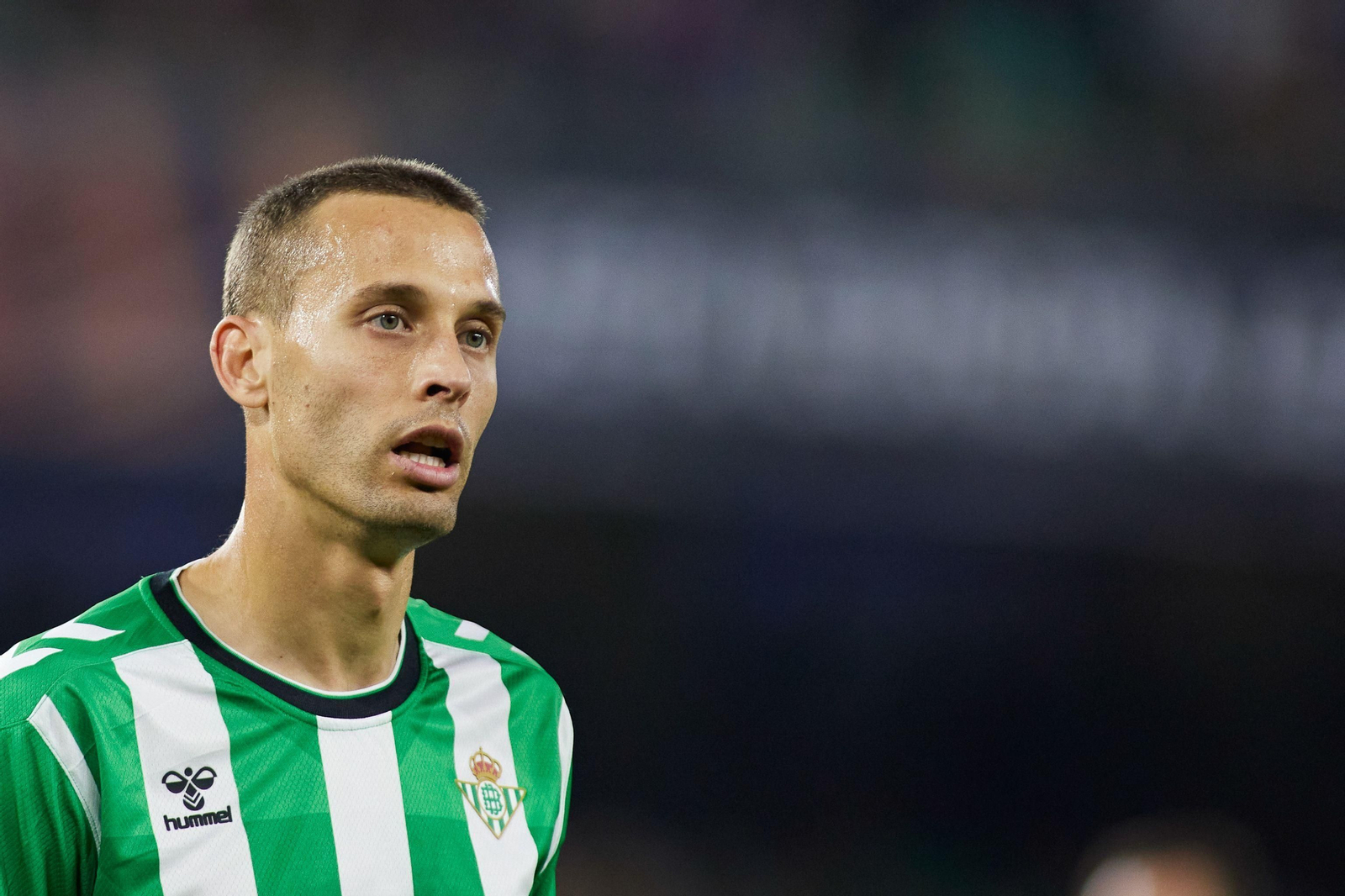 Canales, en un partido de la presente temporada.