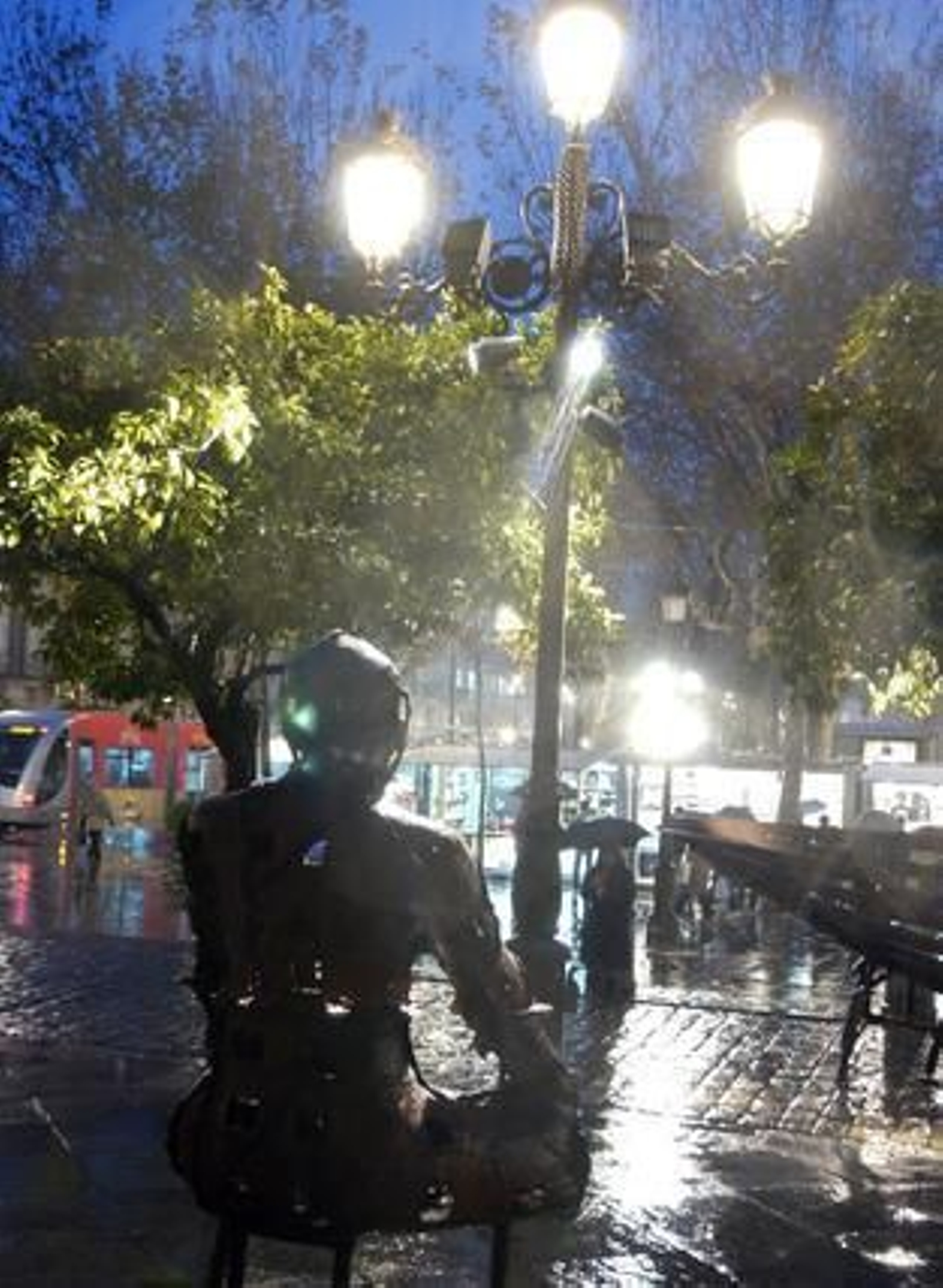 Alerta amarilla por la lluvia en Sevilla