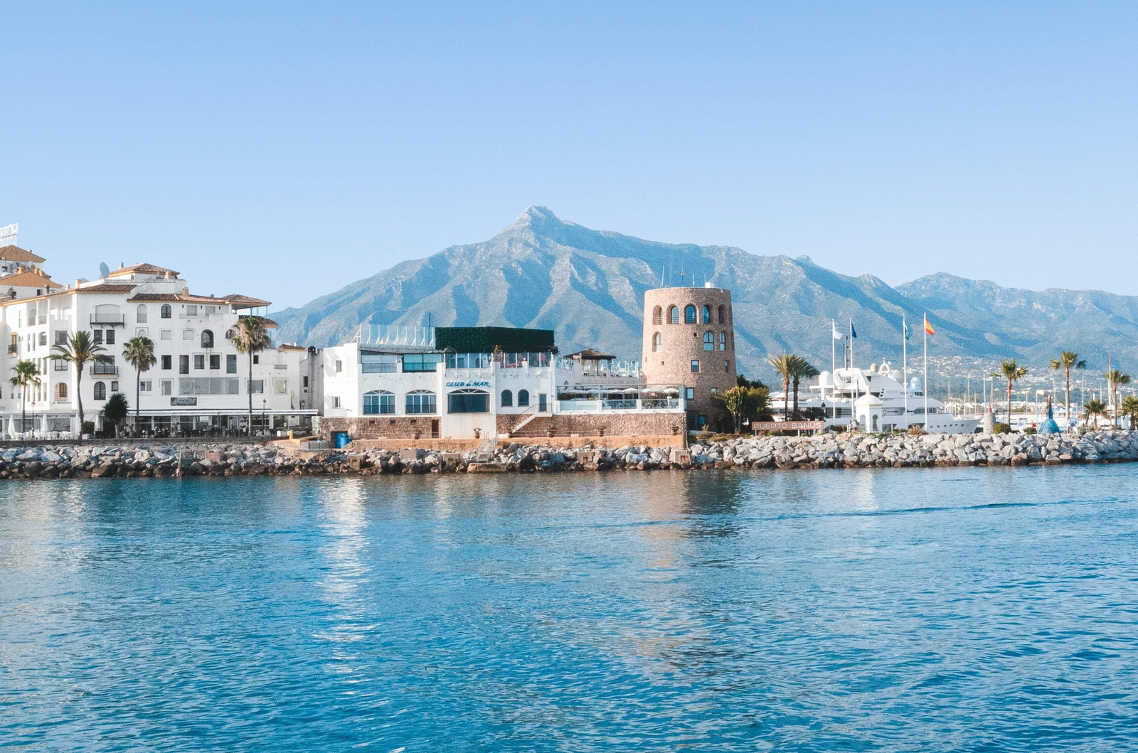 Vista de Puerto Banús.