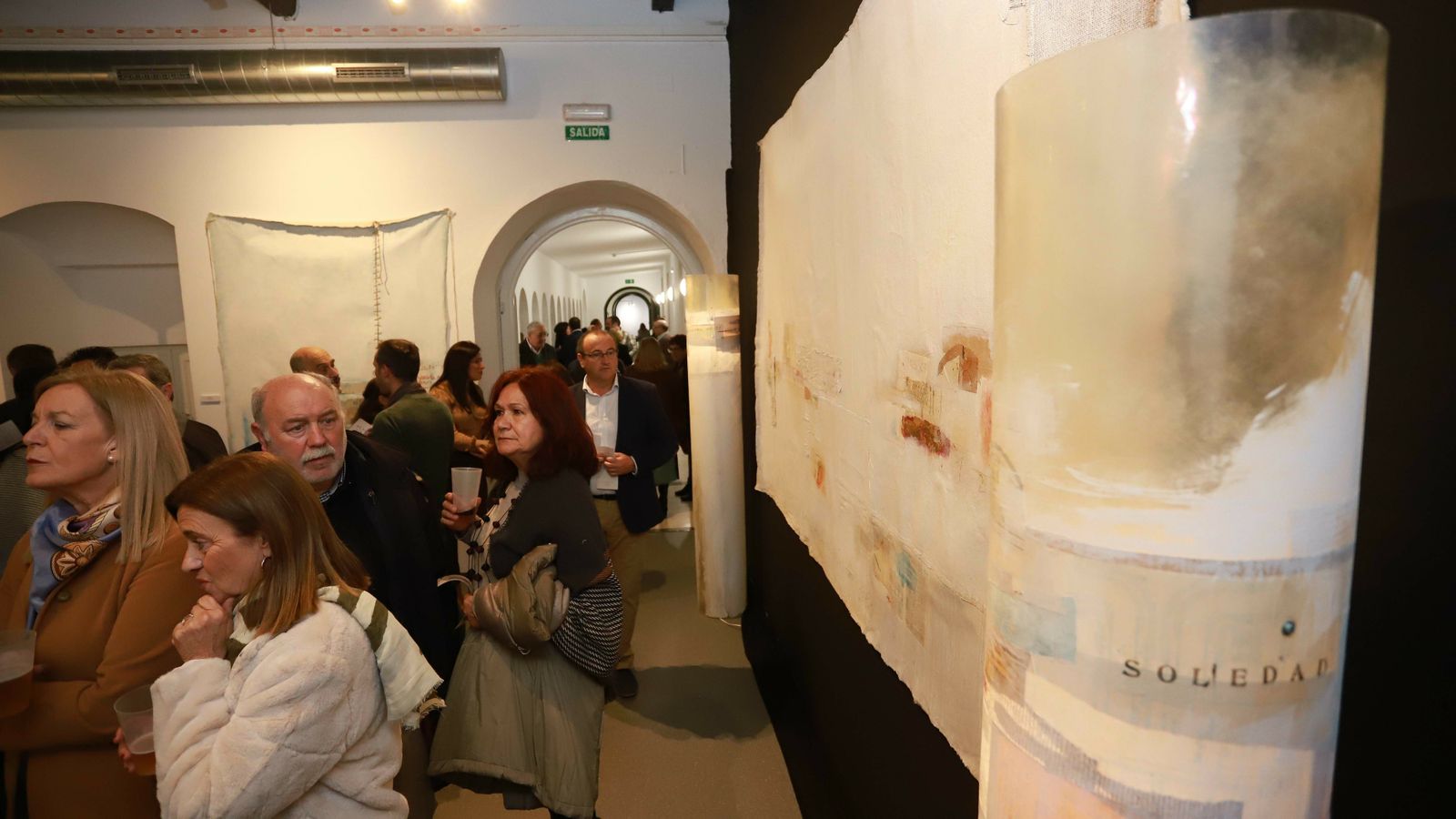 Inauguración de la exposición de Blanca Orozco en el museo municipal  de Algeciras