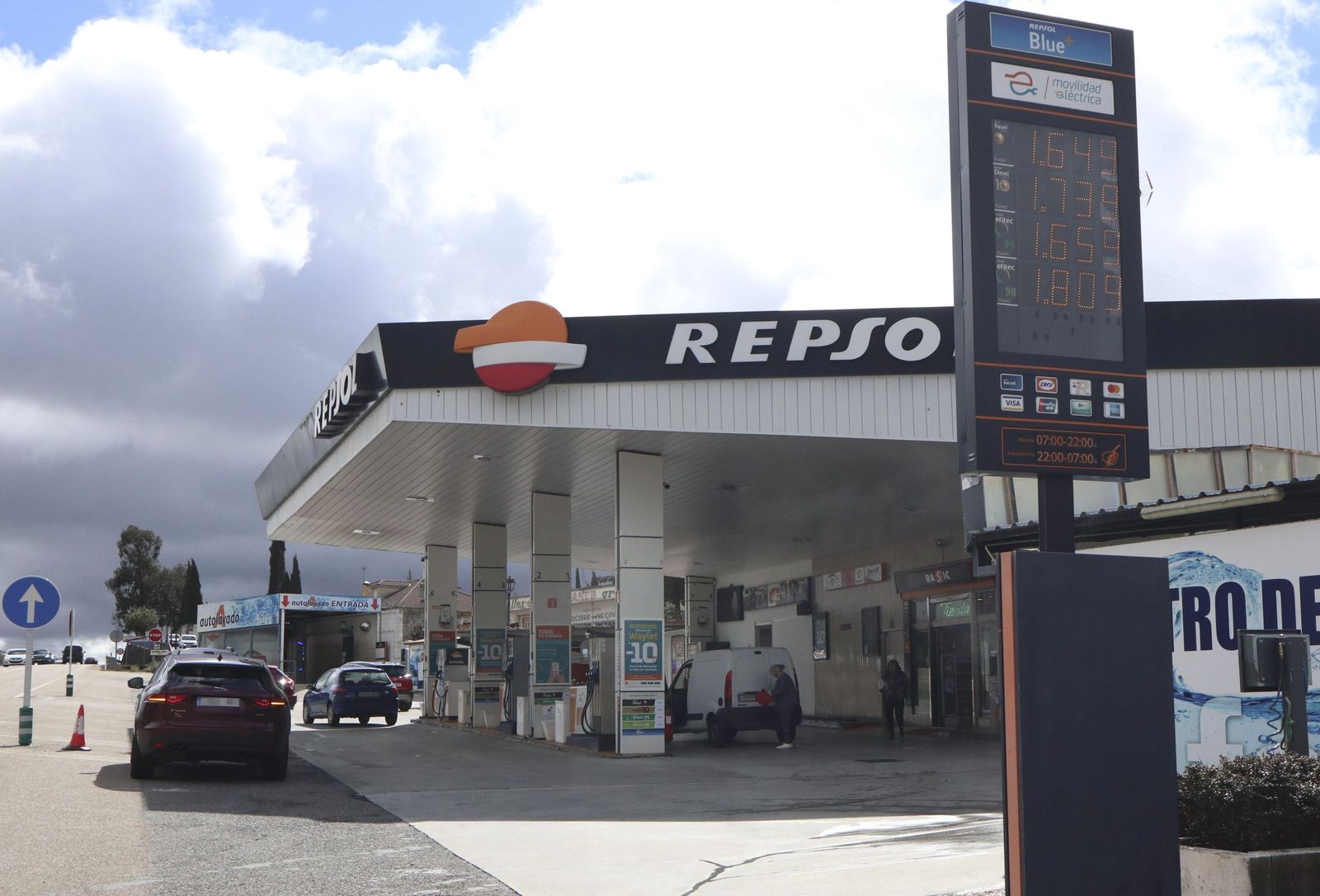 Estación de servicio de Repsol