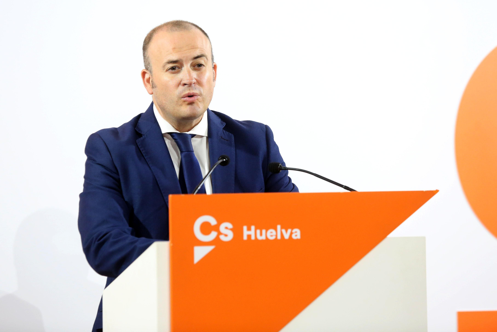 El portavoz provincial de Ciudadanos, Julio Díaz.