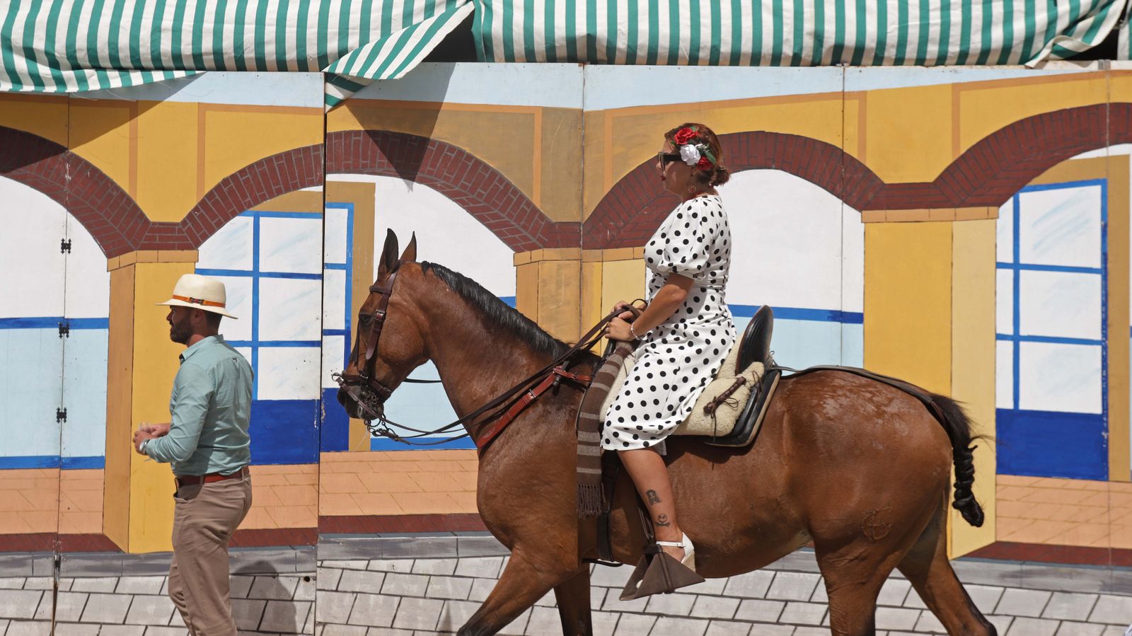 Fotos del Domingo por Sevillanas en la Feria Real de Algeciras