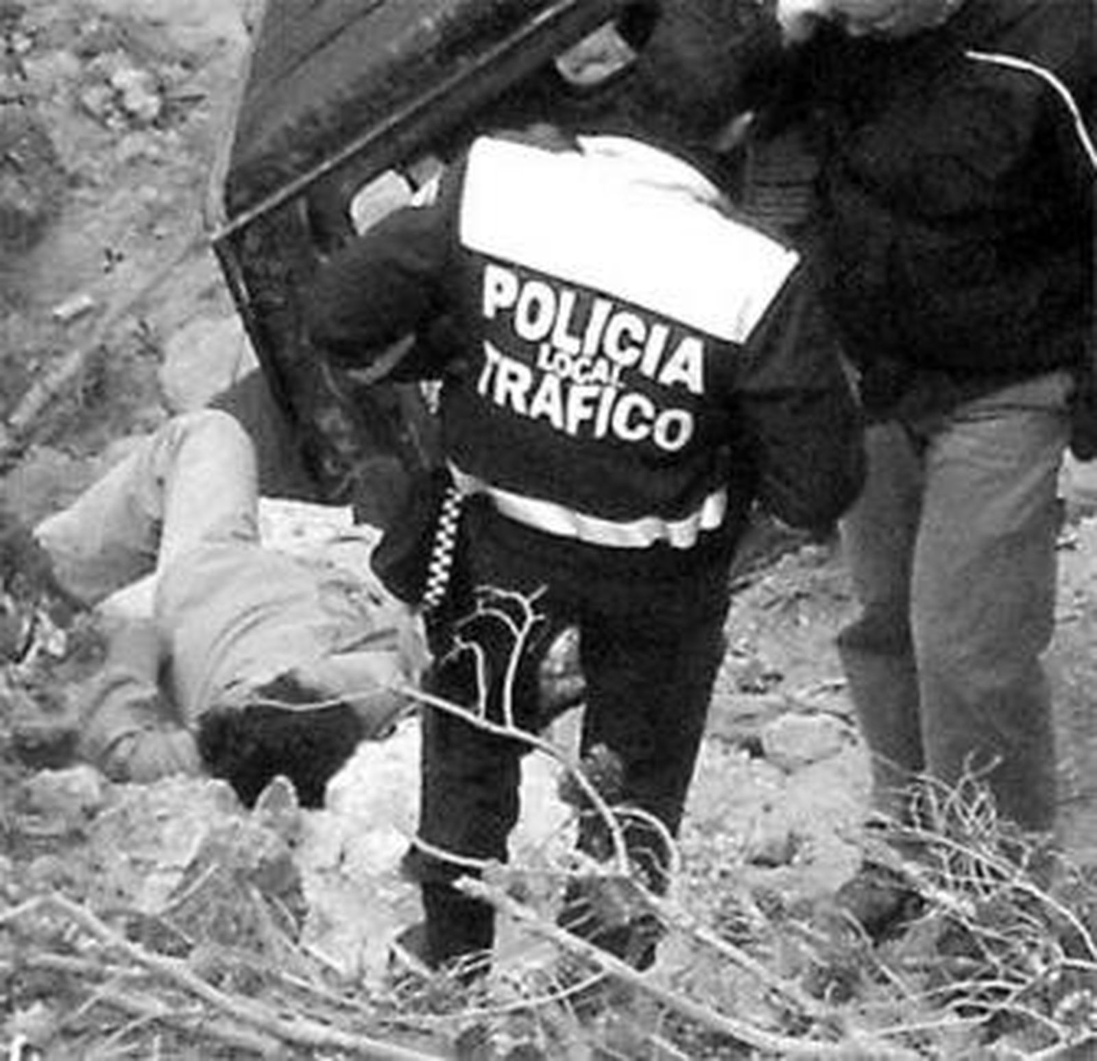 Rescate del cadáver del hombre fallecido en Nerja.