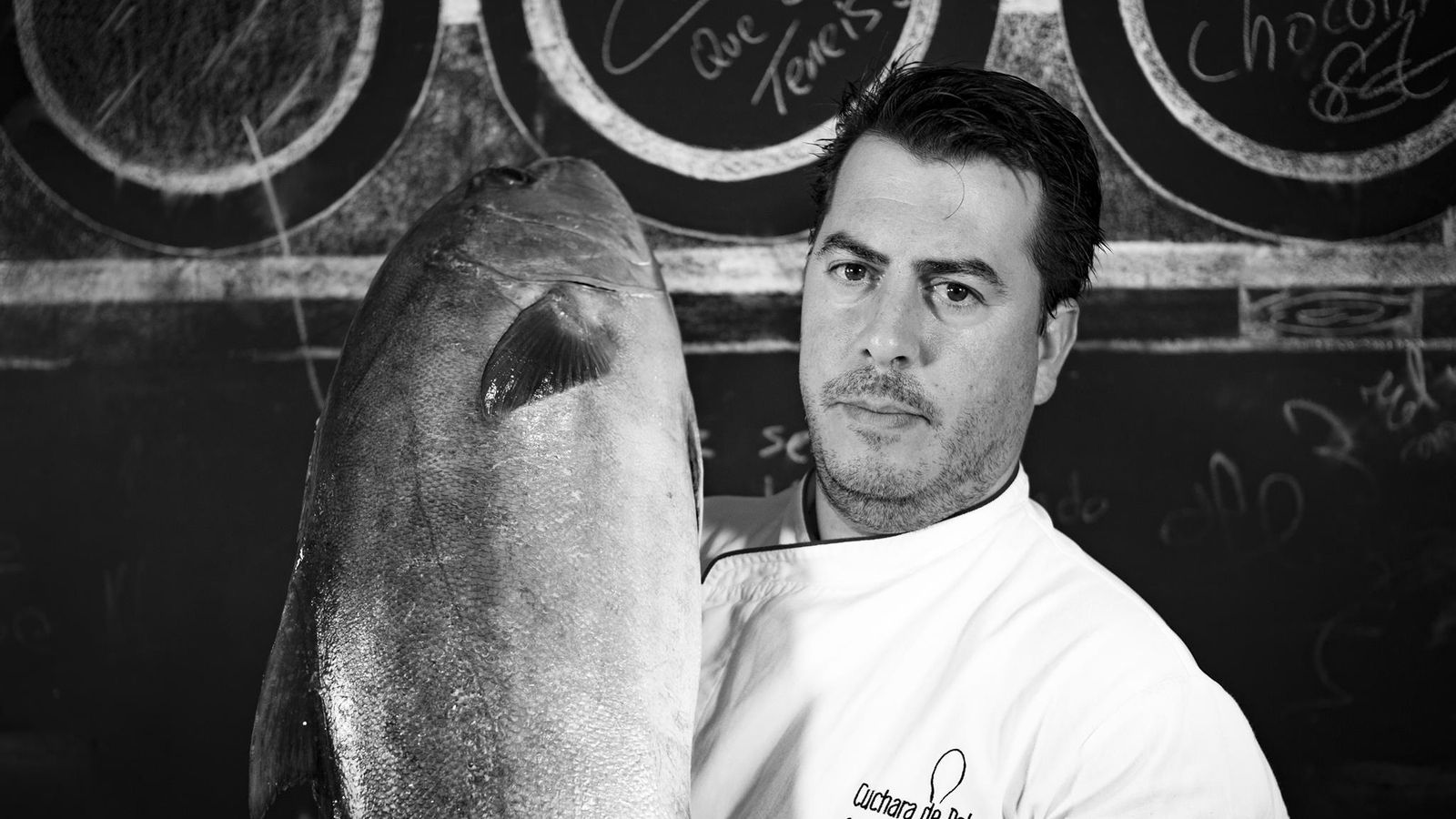 Carlos Herrero, en su restaurante.